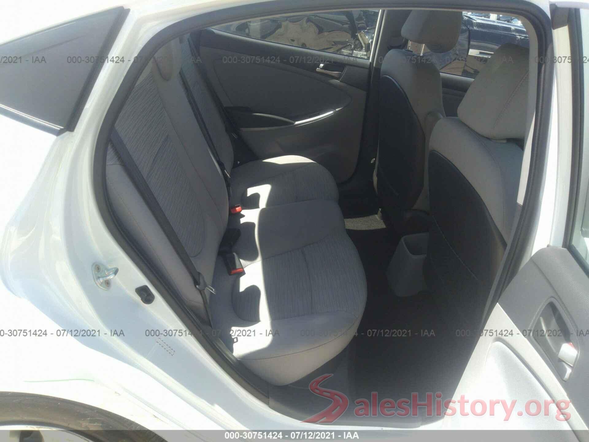 KMHCT4AE1HU368936 2017 HYUNDAI ACCENT