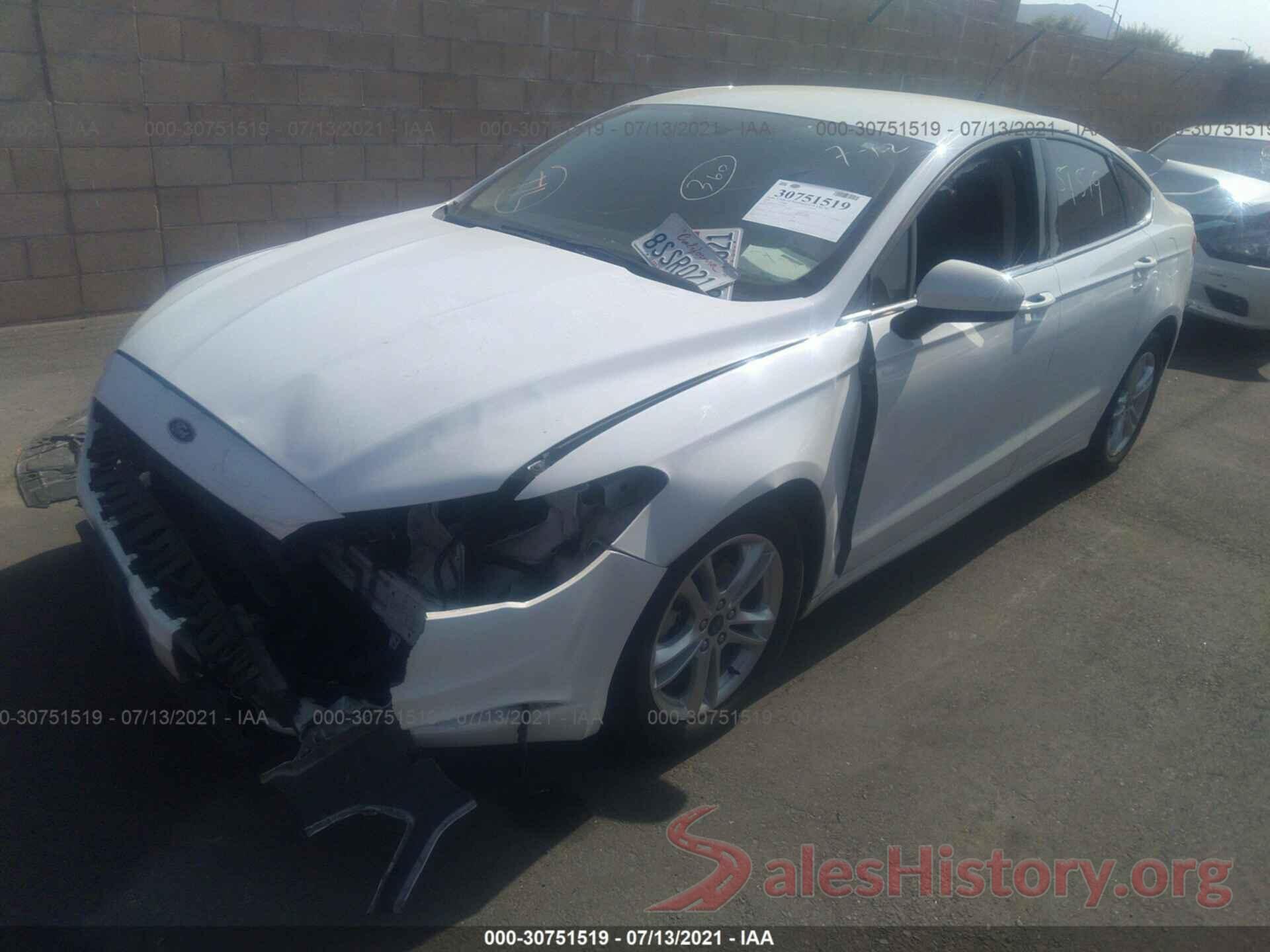 3FA6P0H75JR133528 2018 FORD FUSION