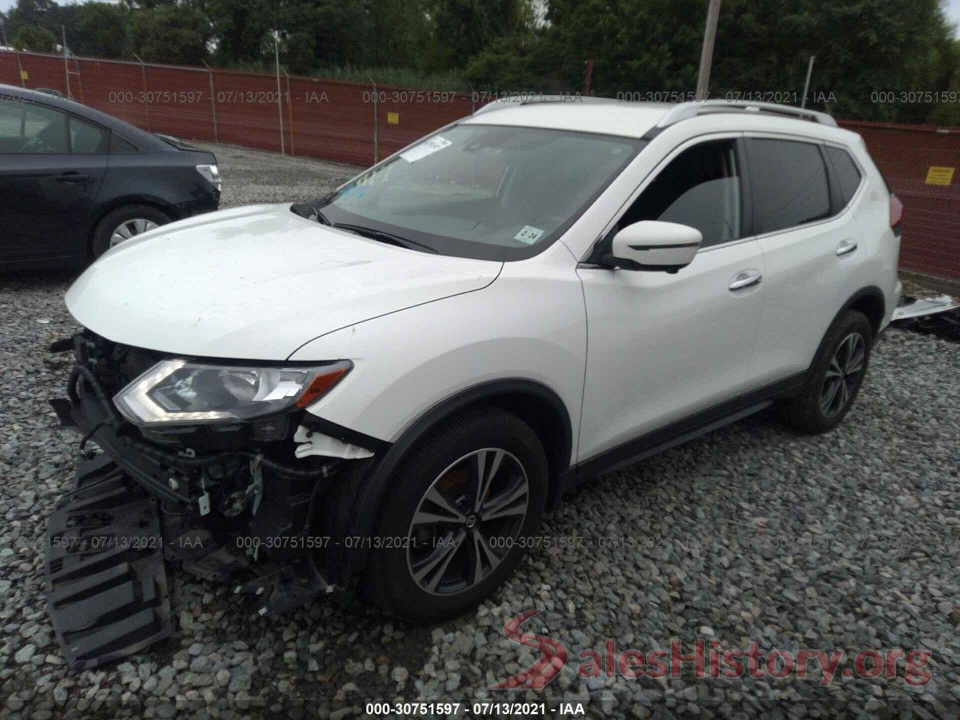 JN8AT2MV5KW382480 2019 NISSAN ROGUE