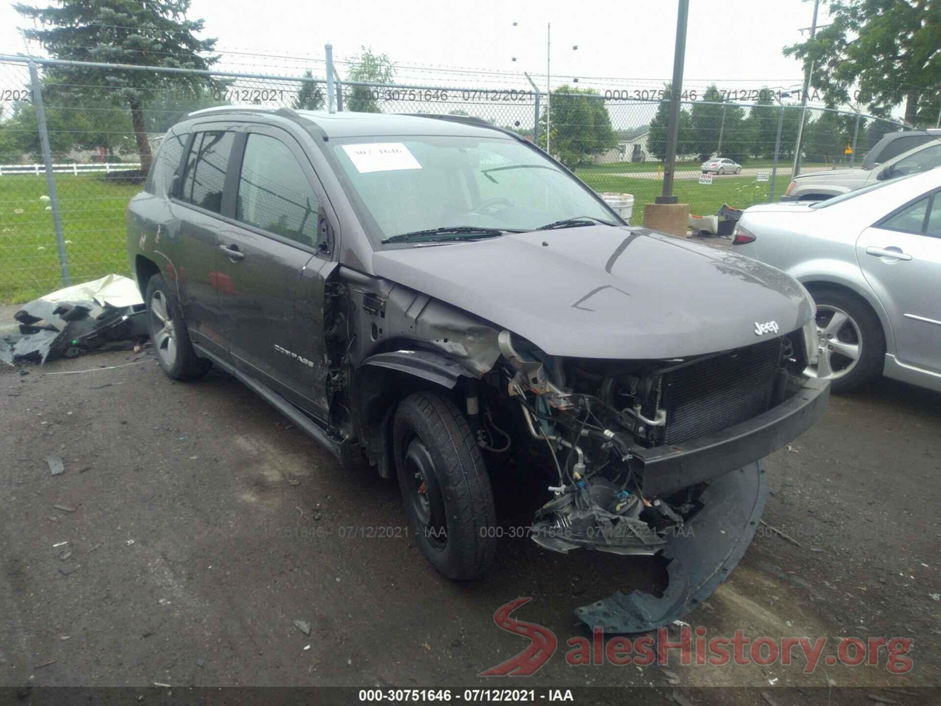 1C4NJCEAXGD720026 2016 JEEP COMPASS