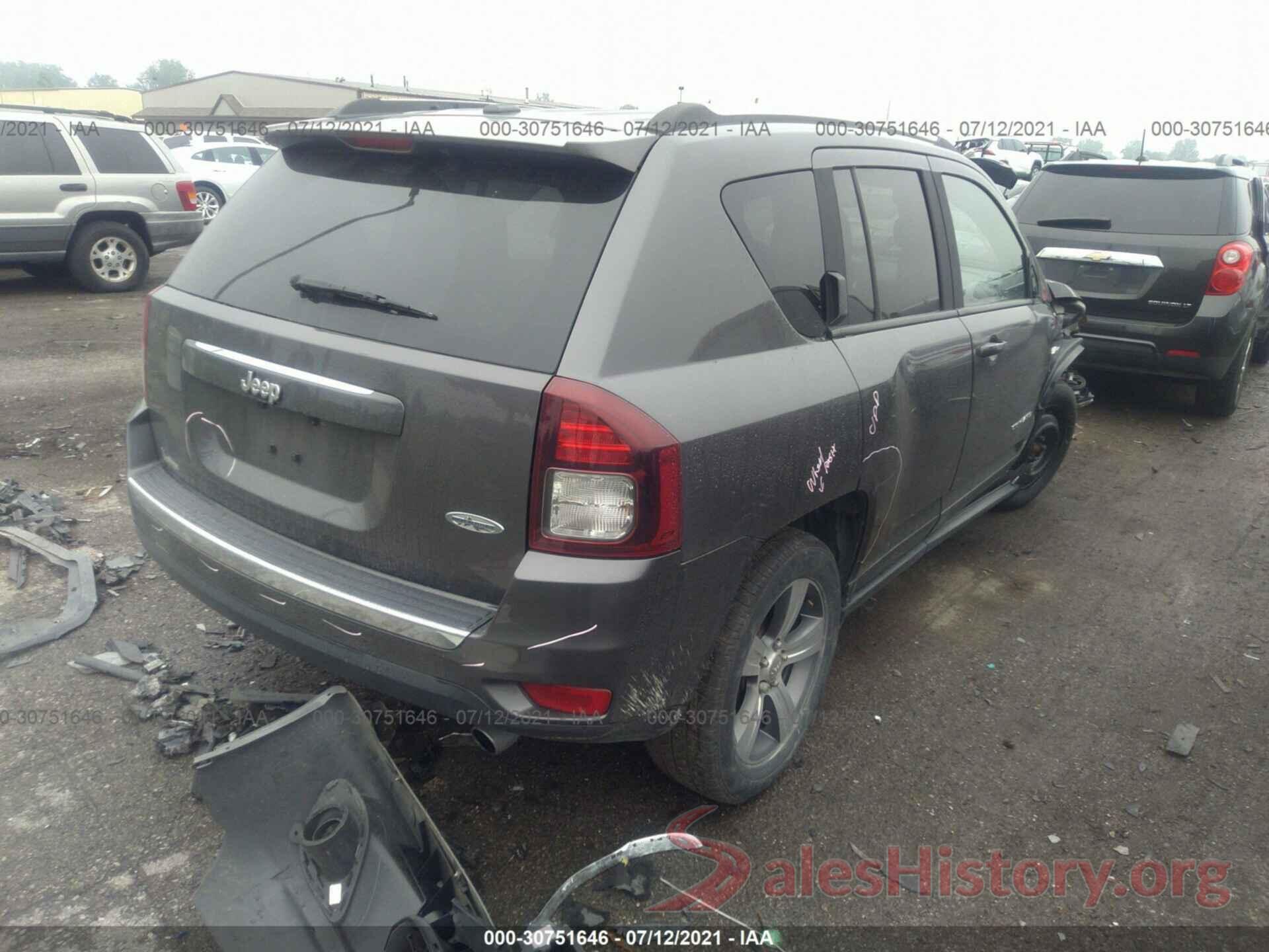 1C4NJCEAXGD720026 2016 JEEP COMPASS