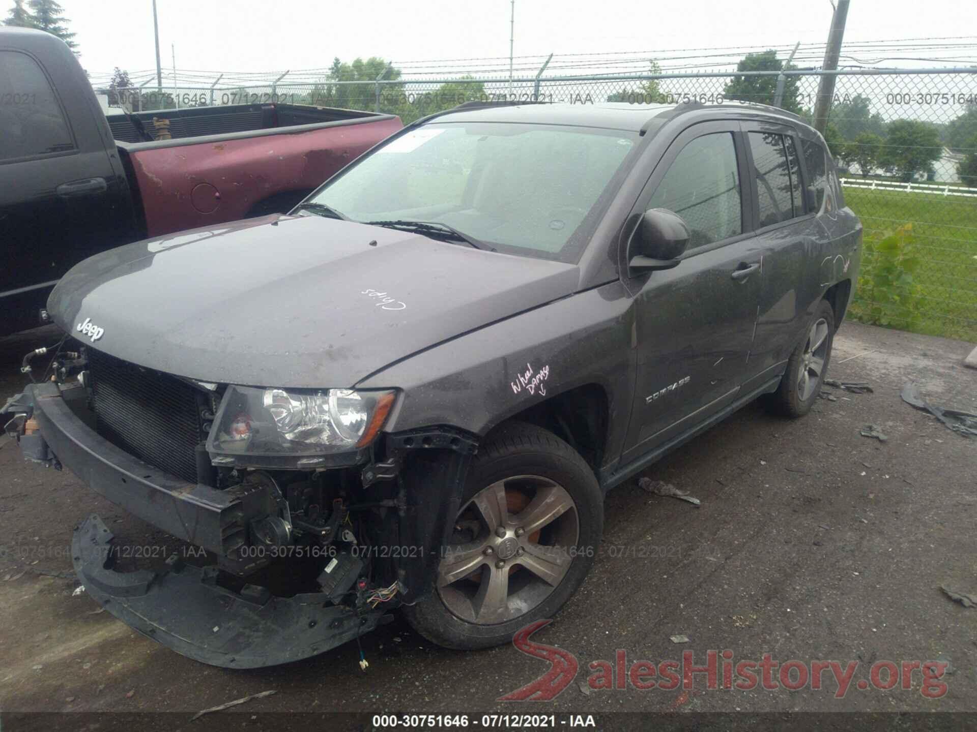 1C4NJCEAXGD720026 2016 JEEP COMPASS