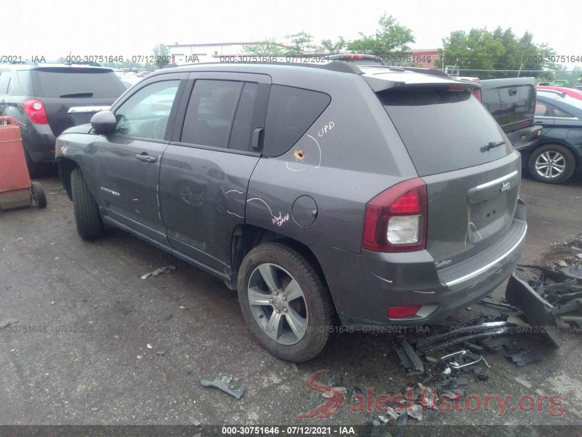 1C4NJCEAXGD720026 2016 JEEP COMPASS