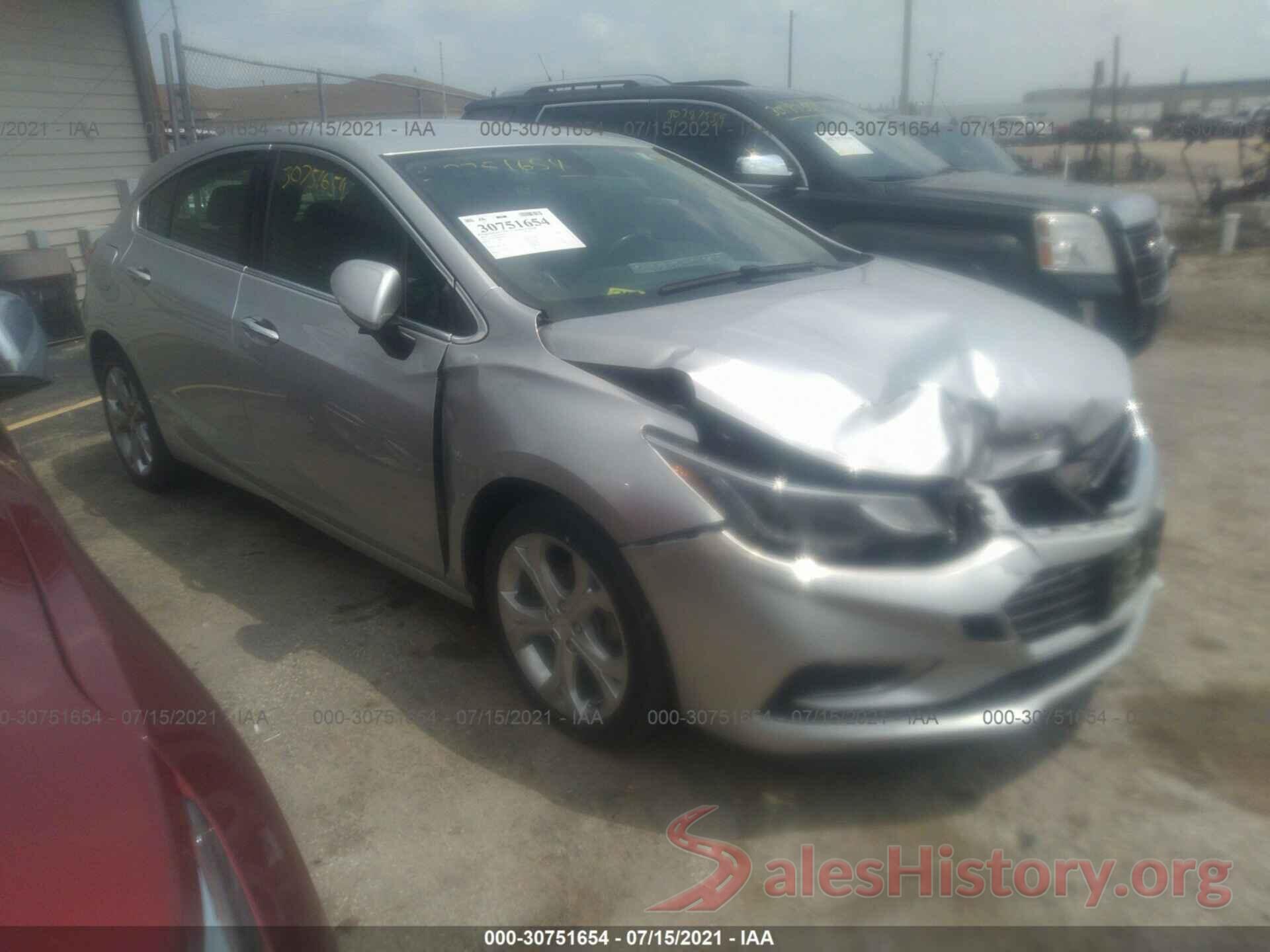 3G1BF6SM6JS609607 2018 CHEVROLET CRUZE