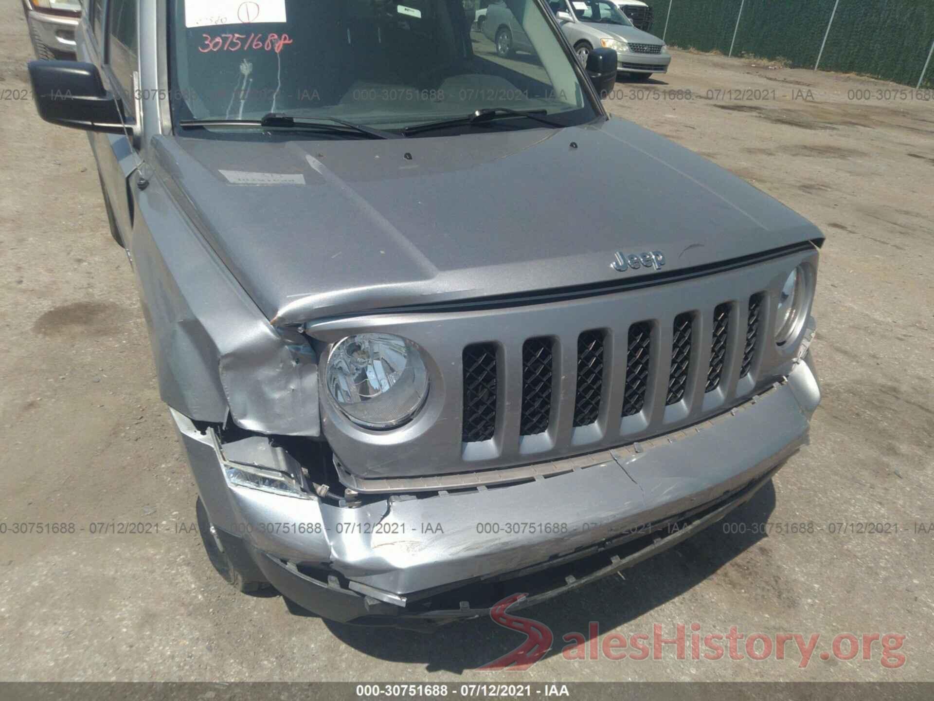 1C4NJRFB0GD742031 2016 JEEP PATRIOT