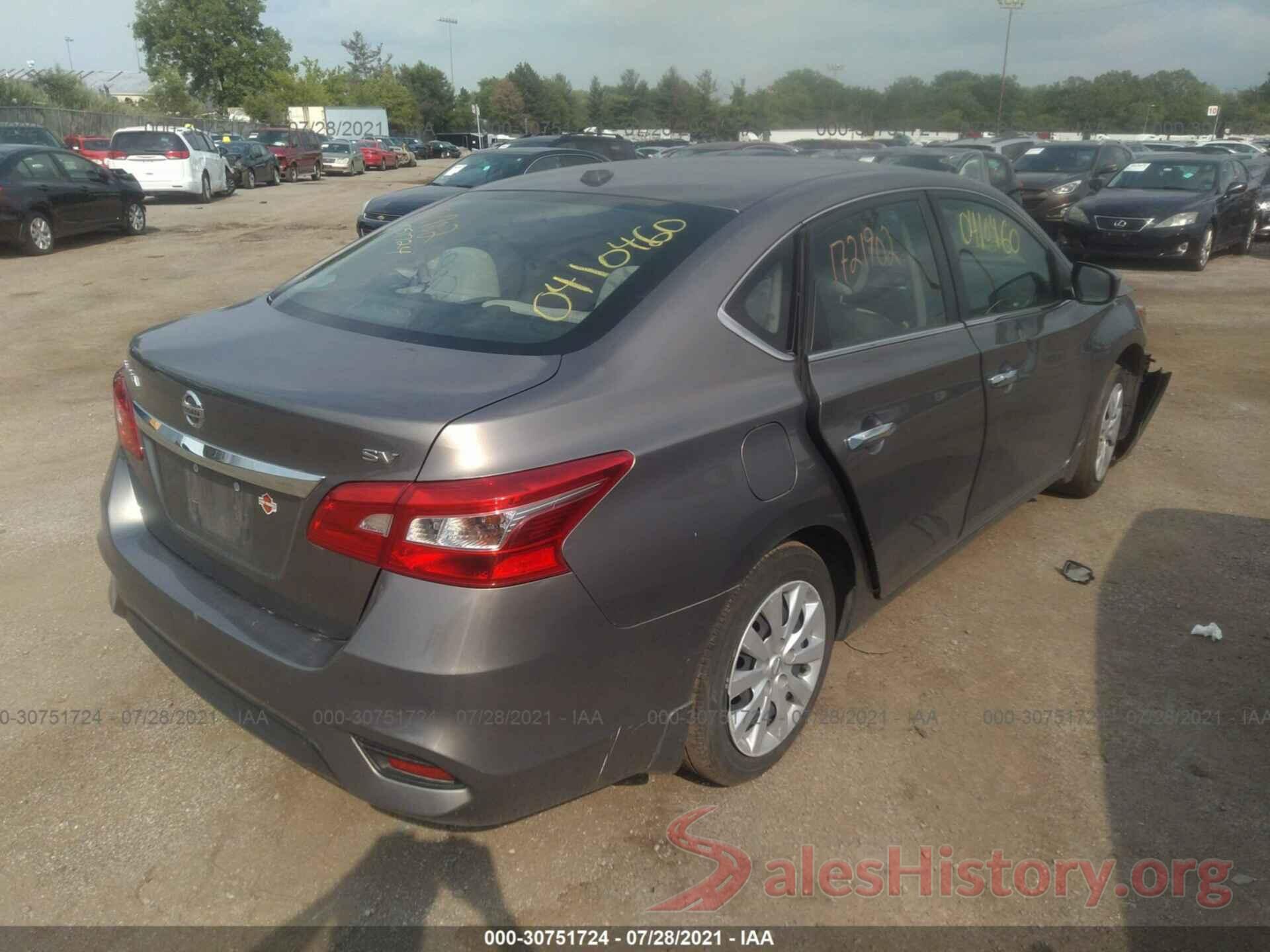 3N1AB7AP2GY338005 2016 NISSAN SENTRA