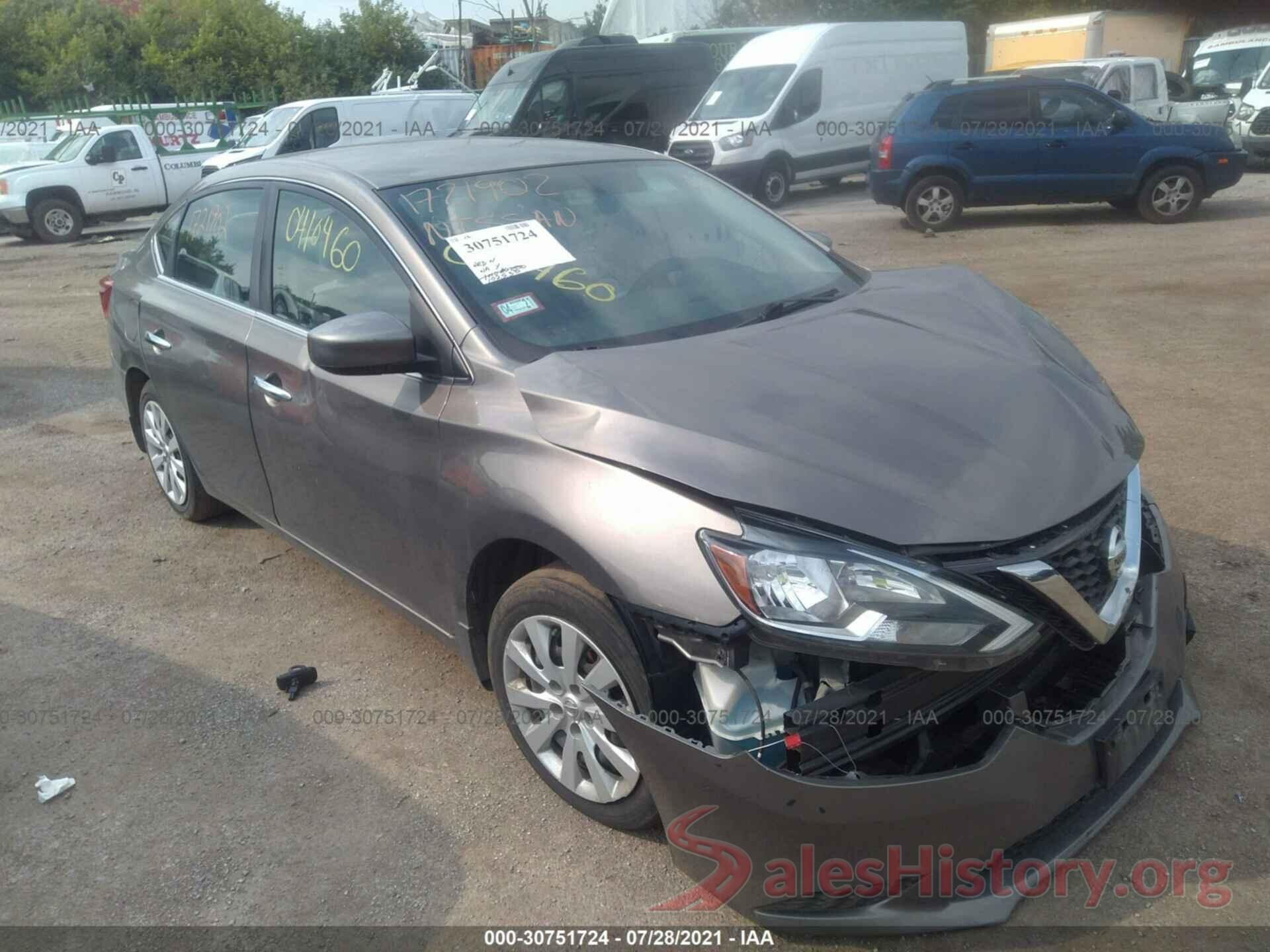 3N1AB7AP2GY338005 2016 NISSAN SENTRA