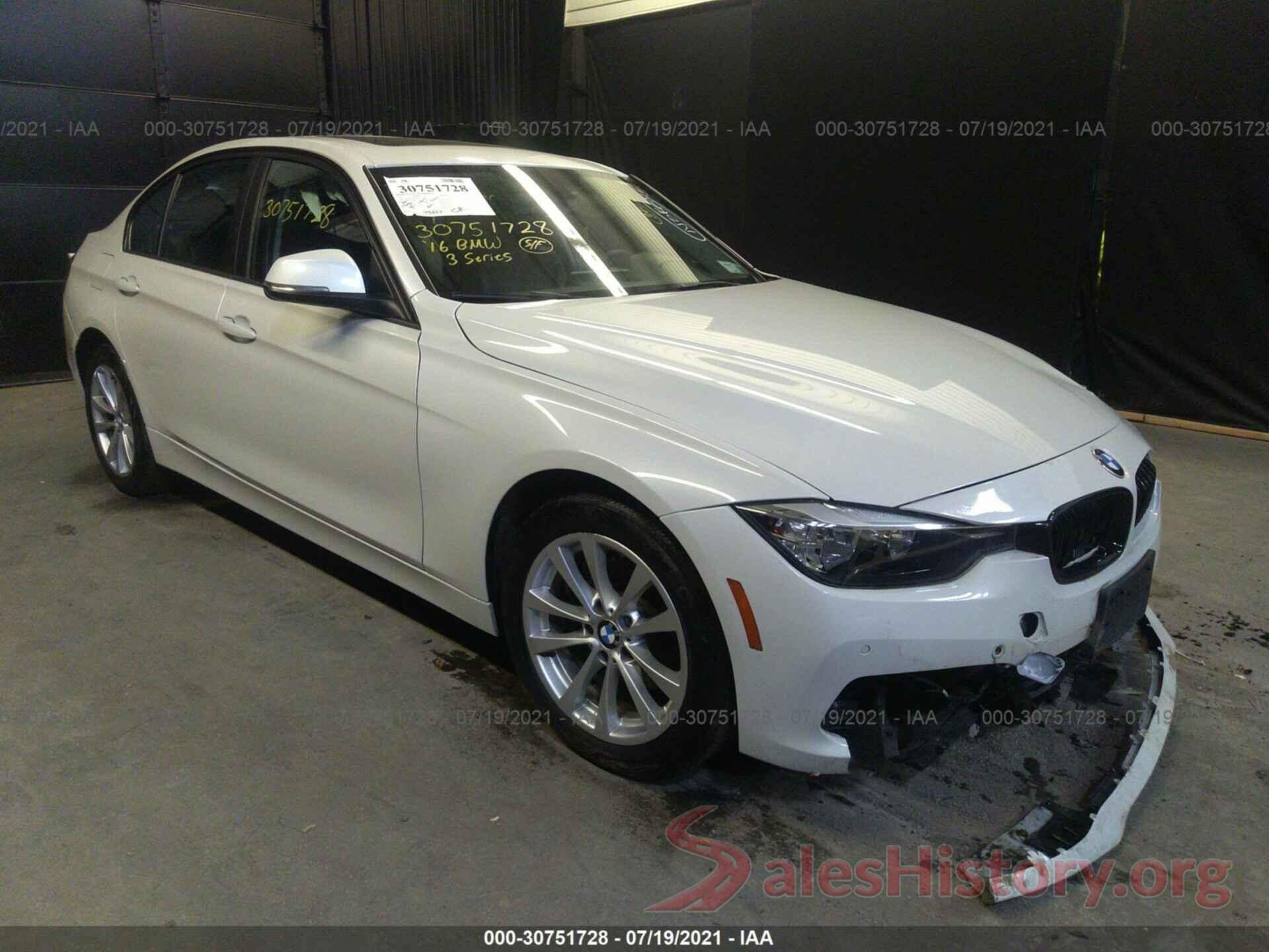 WBA8E5G53GNT41129 2016 BMW 3 SERIES