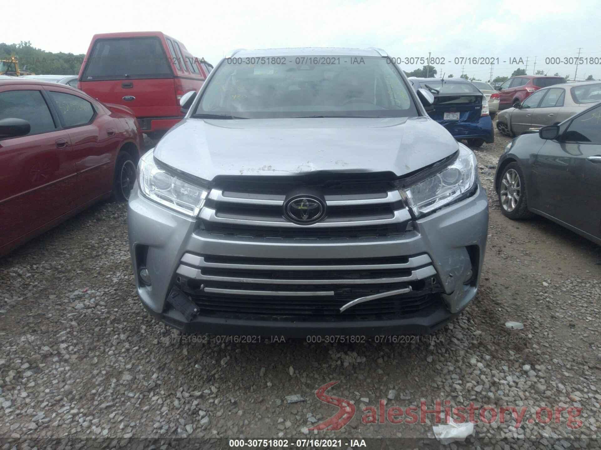 5TDJZRFH4JS541465 2018 TOYOTA HIGHLANDER