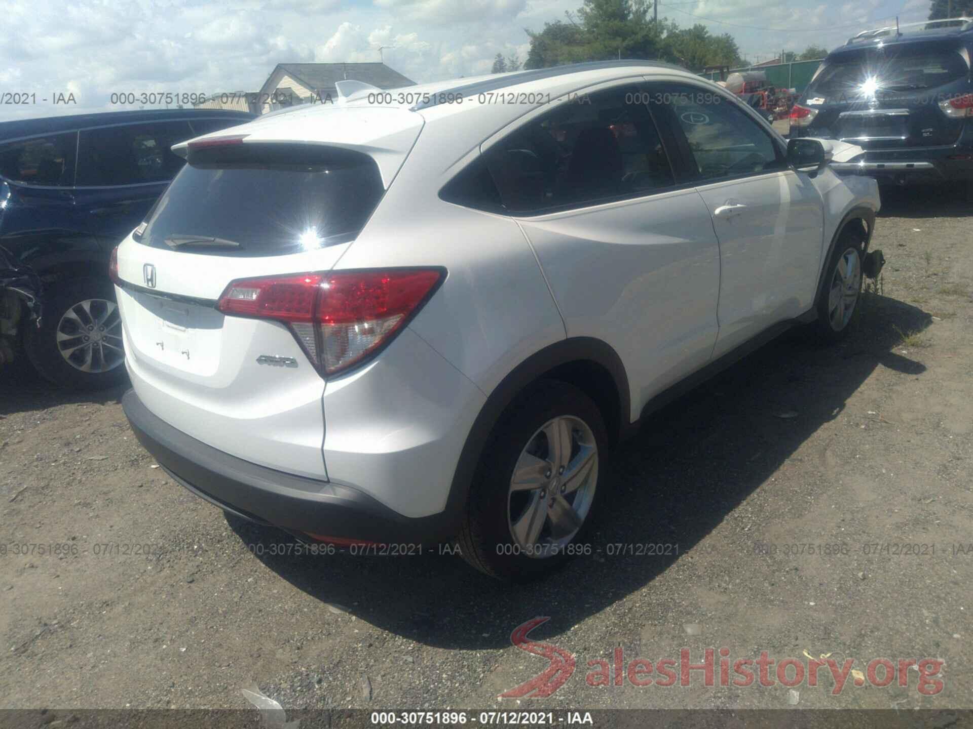 3CZRU6H50KM718995 2019 HONDA HR-V