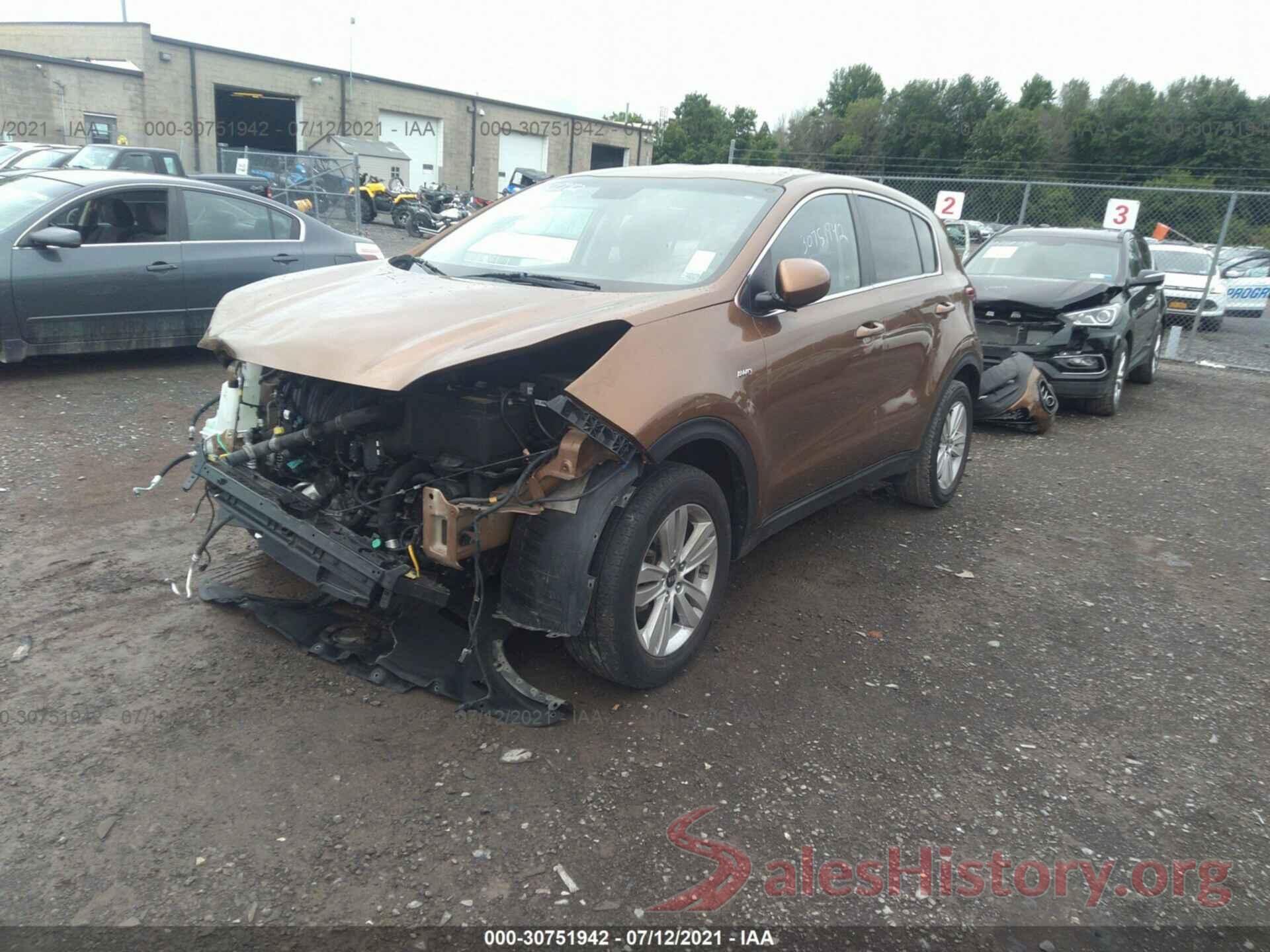 KNDPMCAC9H7171815 2017 KIA SPORTAGE