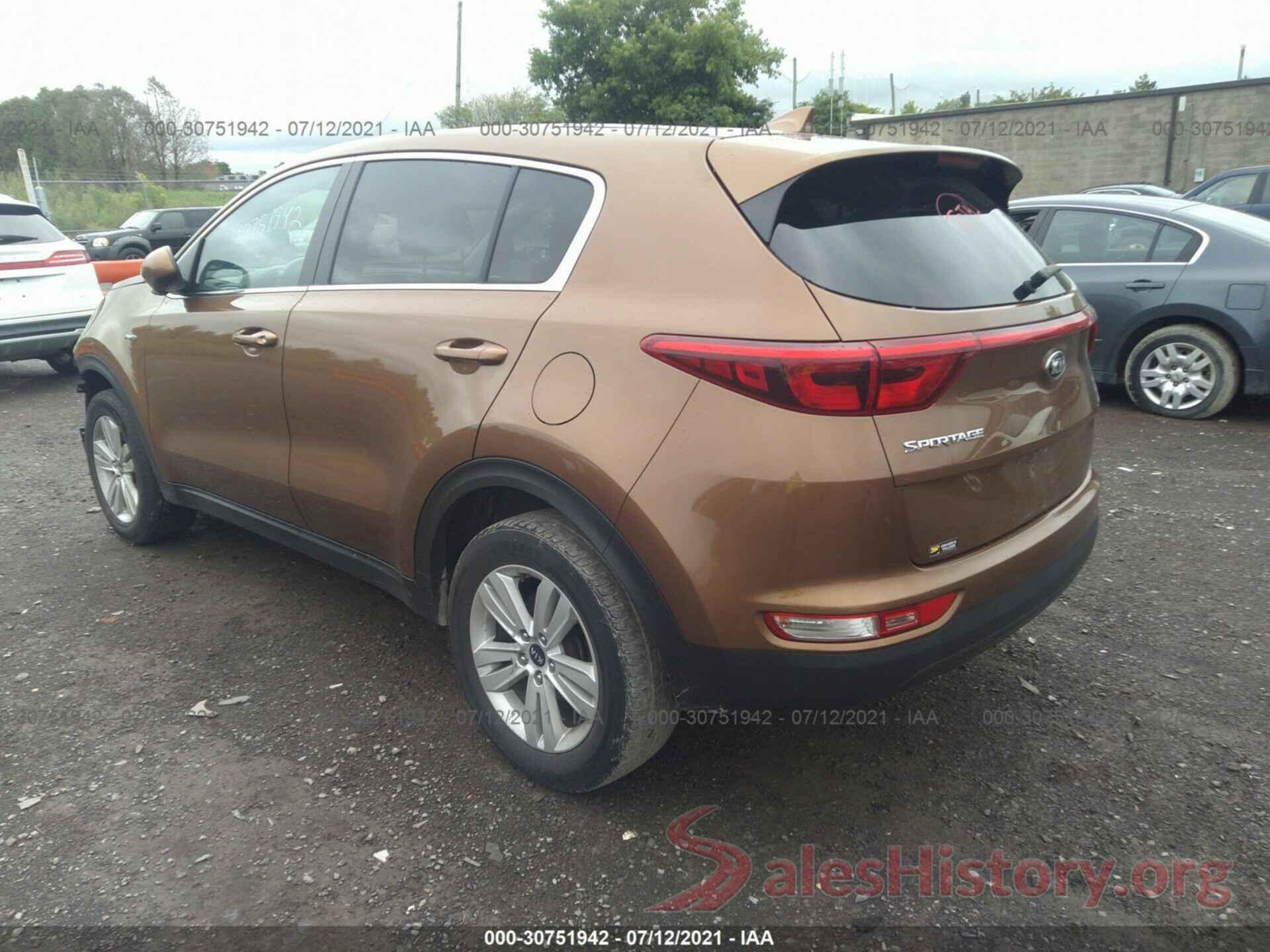 KNDPMCAC9H7171815 2017 KIA SPORTAGE