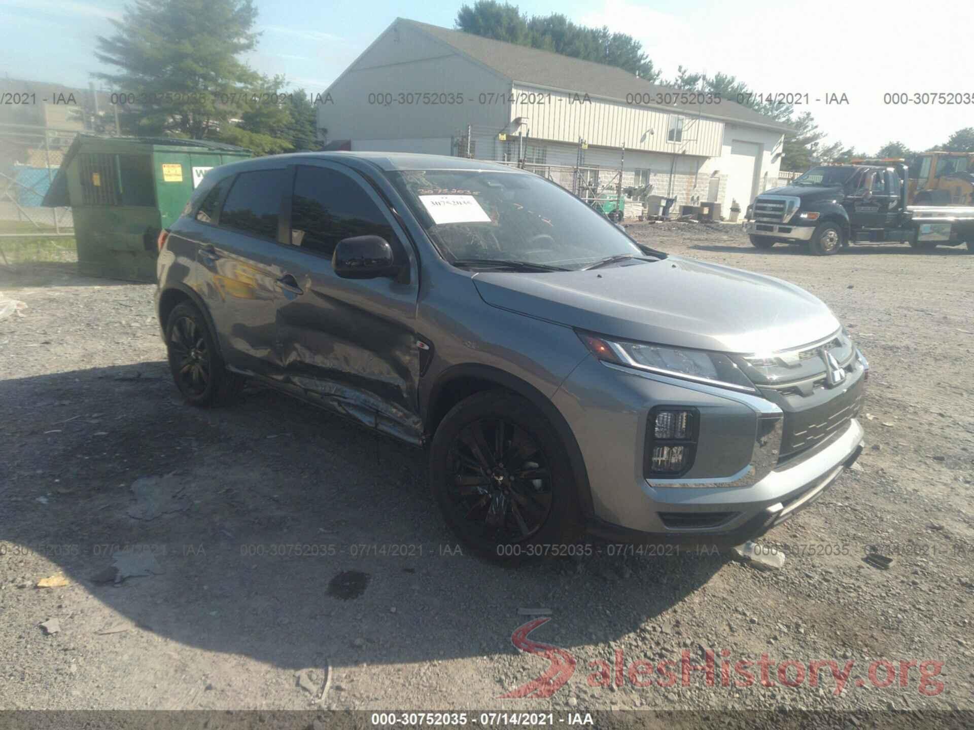 JA4APUAU0MU006771 2021 MITSUBISHI OUTLANDER SPORT