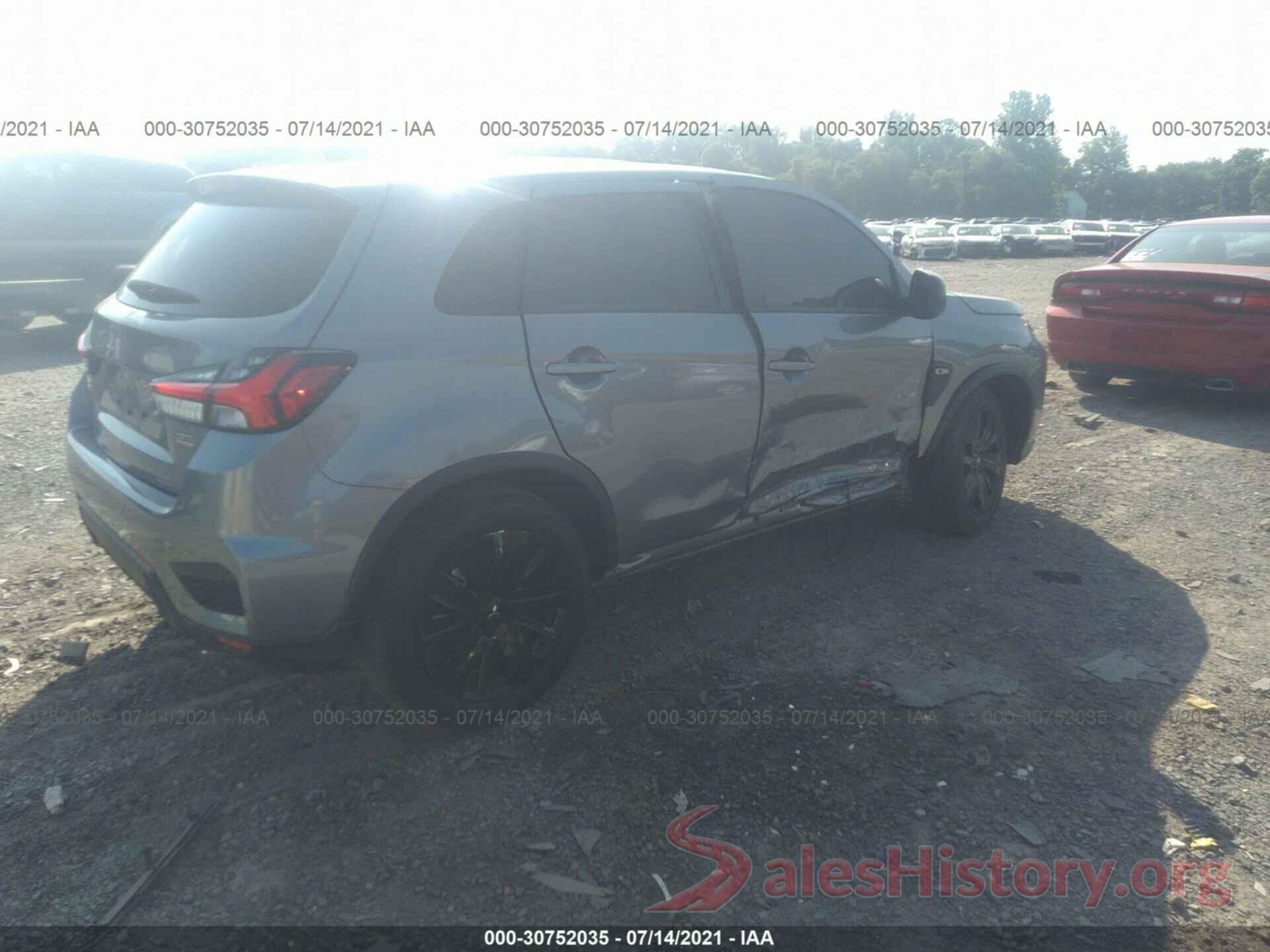 JA4APUAU0MU006771 2021 MITSUBISHI OUTLANDER SPORT