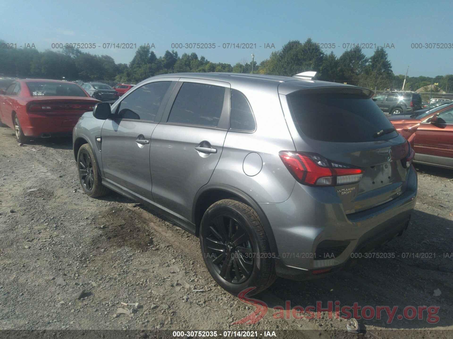 JA4APUAU0MU006771 2021 MITSUBISHI OUTLANDER SPORT