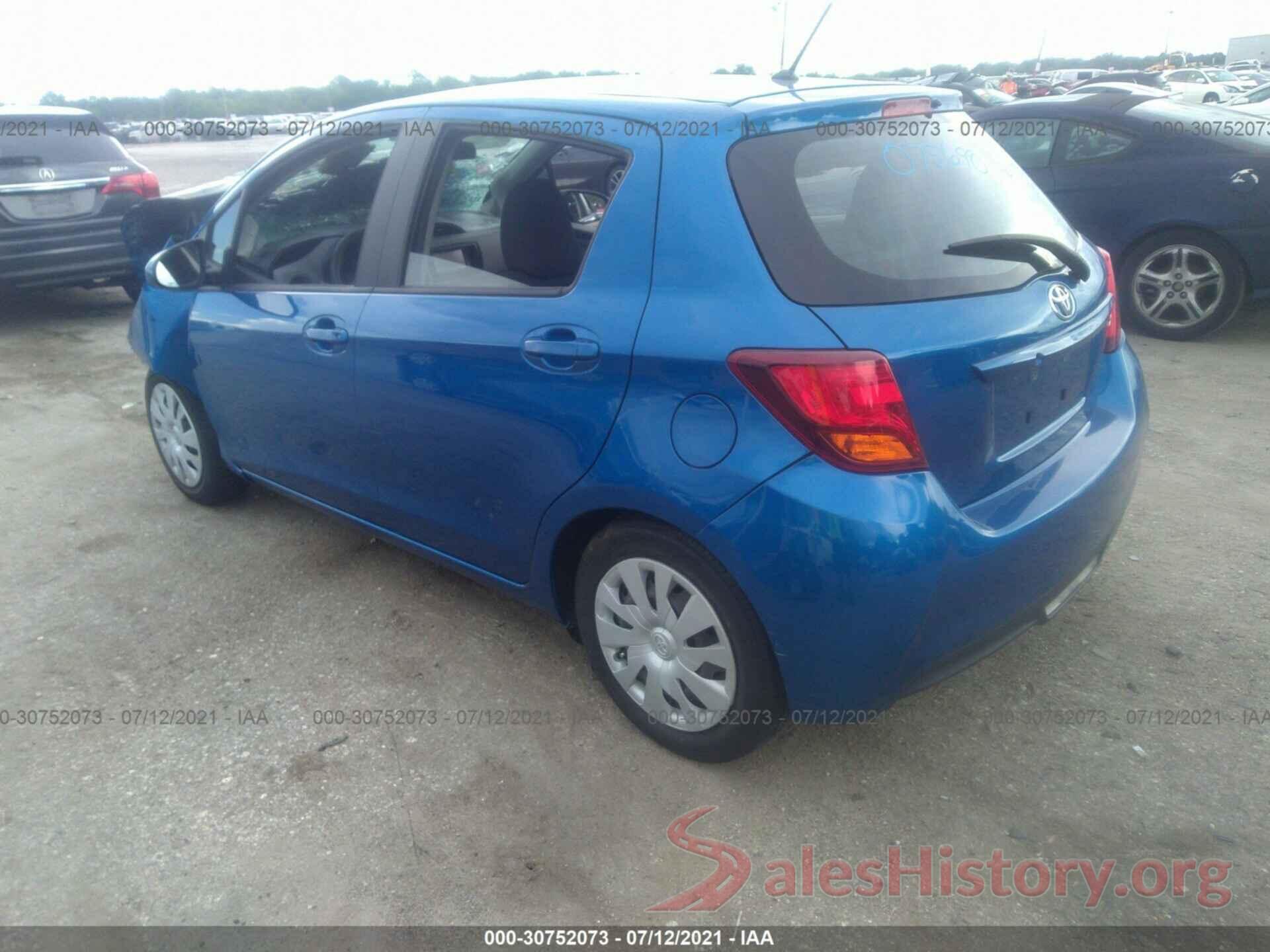 VNKKTUD35HA075690 2017 TOYOTA YARIS