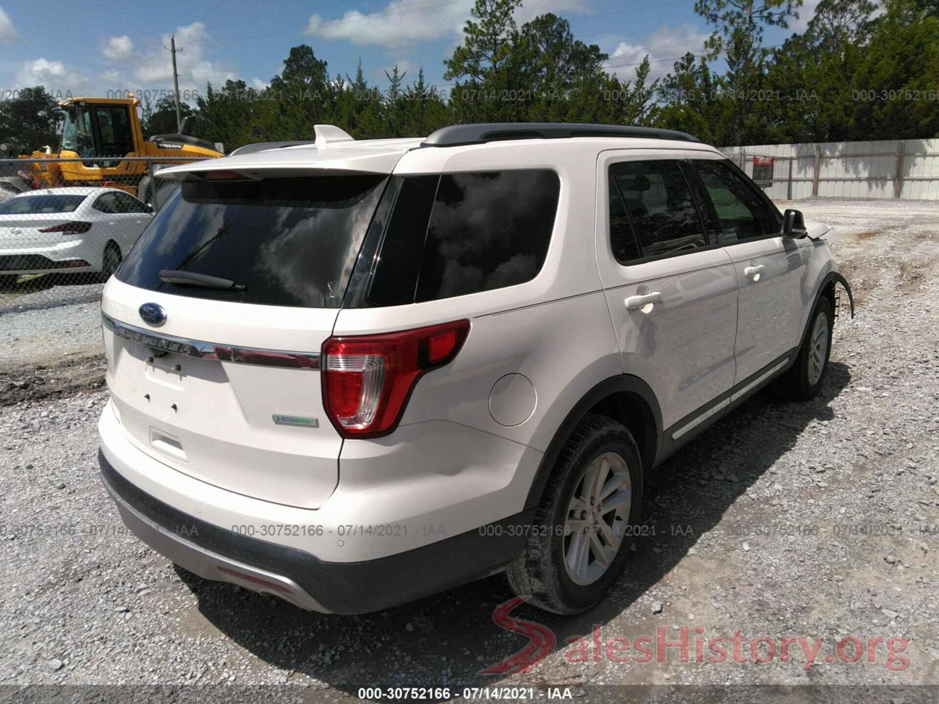 1FM5K7DH2HGB50408 2017 FORD EXPLORER