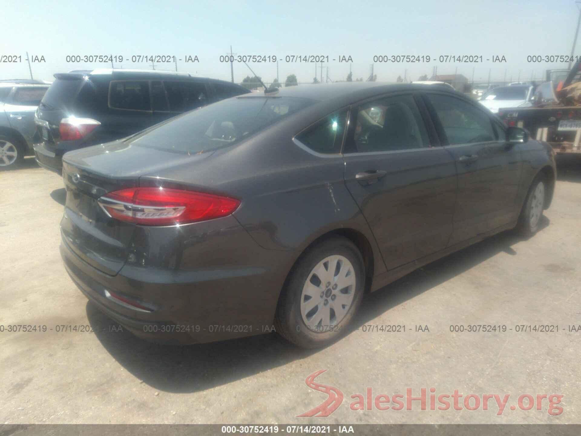 3FA6P0G70KR171395 2019 FORD FUSION