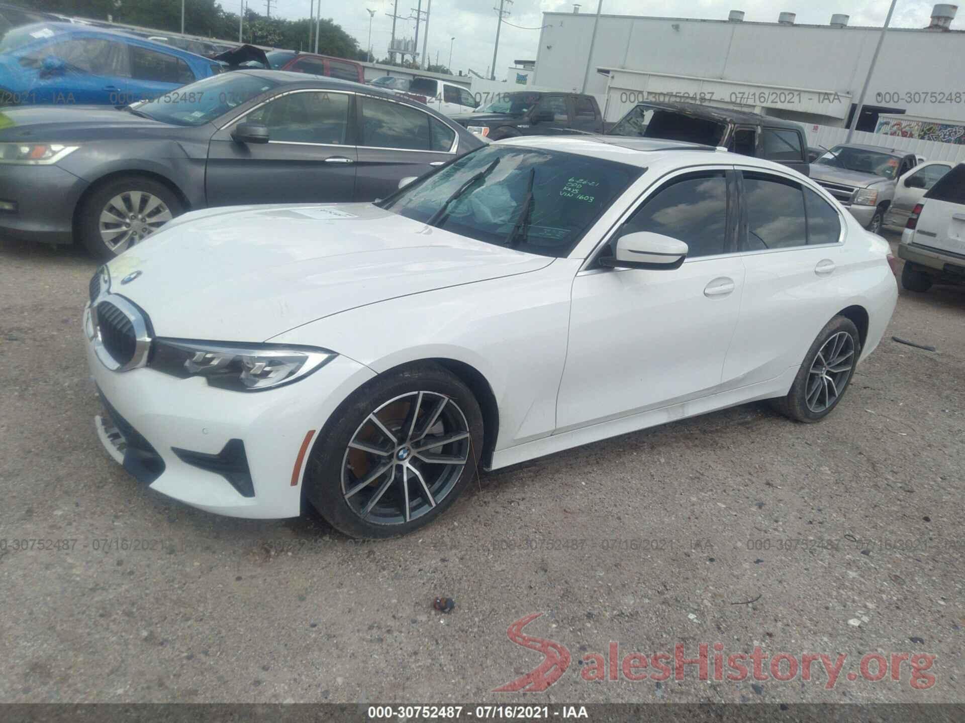 3MW5R1J55K8B01603 2019 BMW 3 SERIES