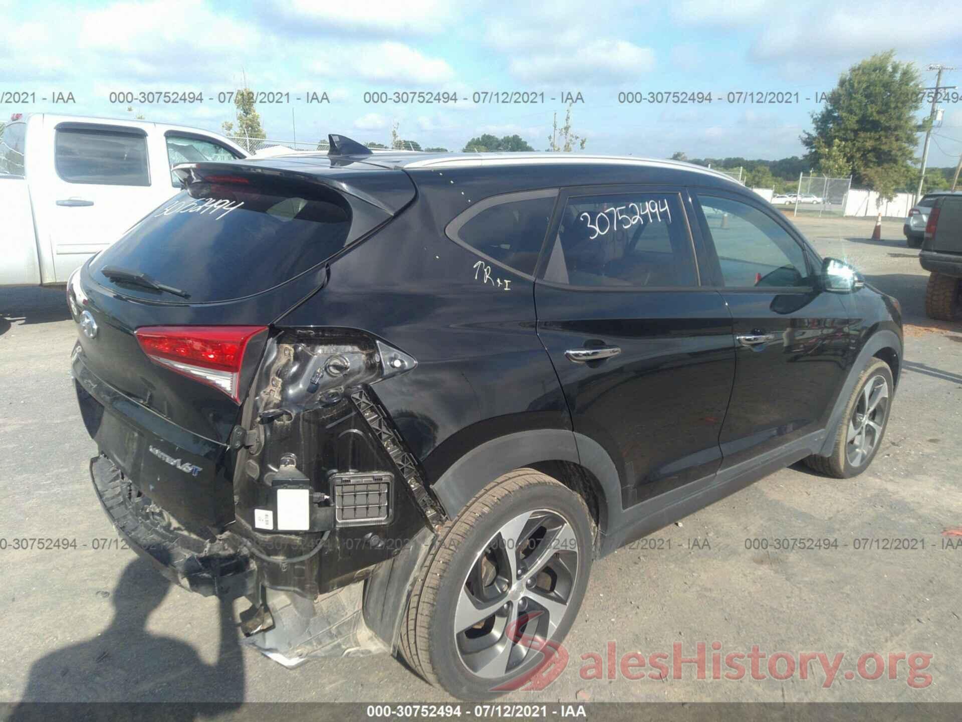 KM8J33A22GU139722 2016 HYUNDAI TUCSON