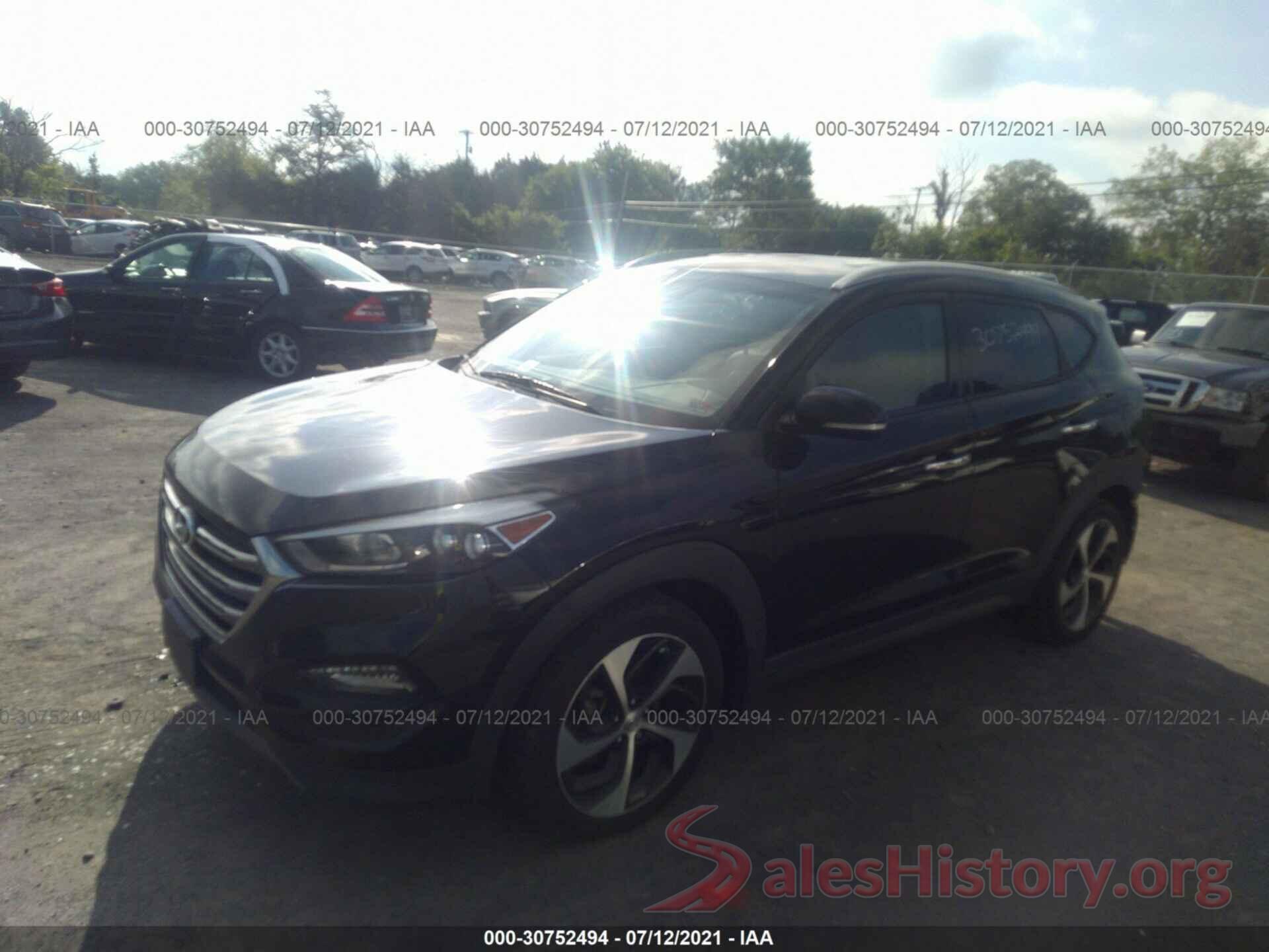 KM8J33A22GU139722 2016 HYUNDAI TUCSON