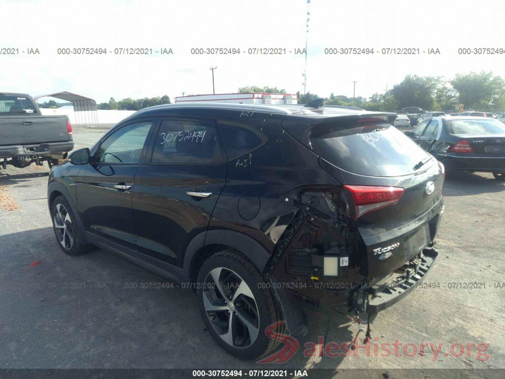 KM8J33A22GU139722 2016 HYUNDAI TUCSON