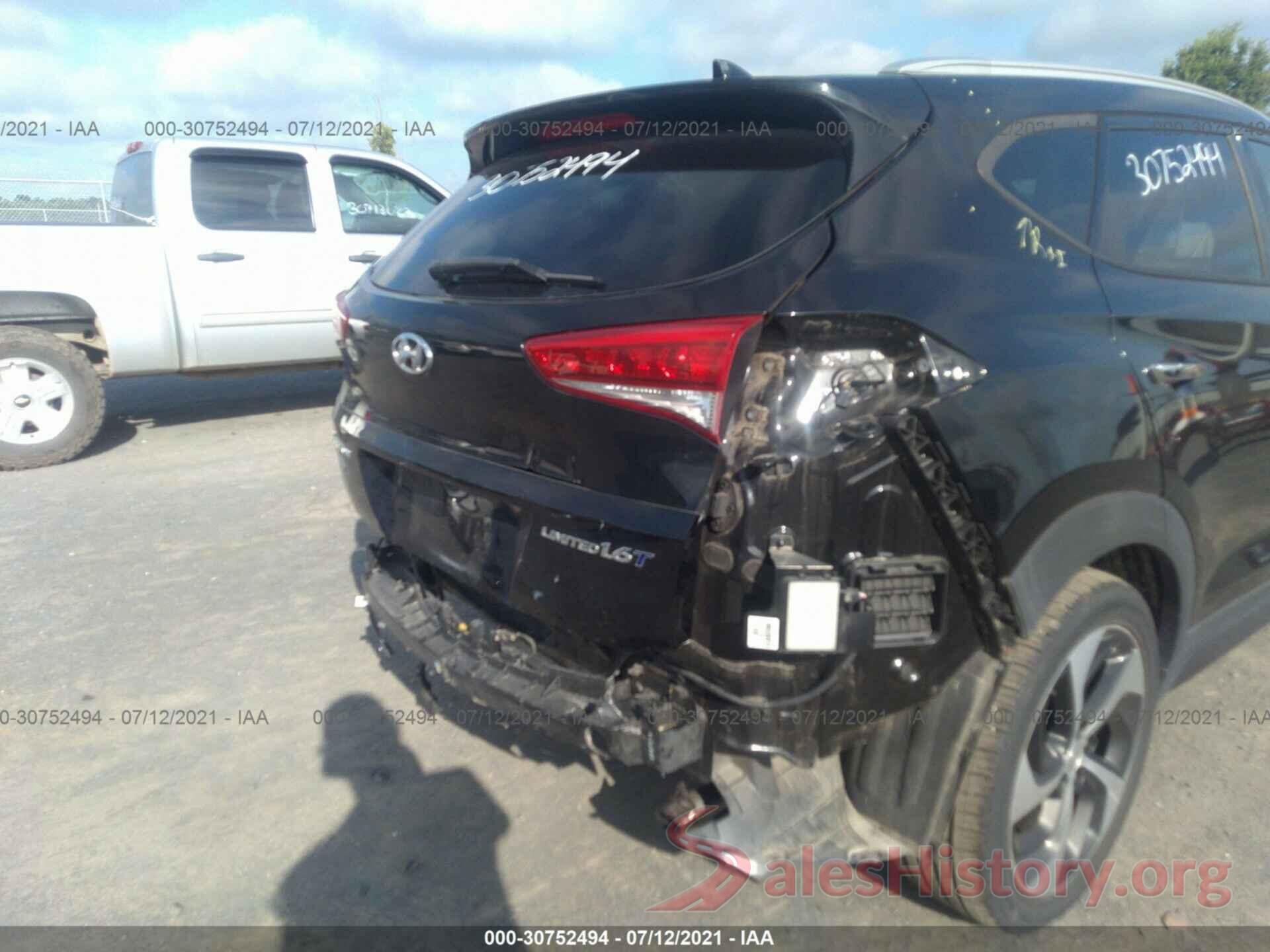 KM8J33A22GU139722 2016 HYUNDAI TUCSON