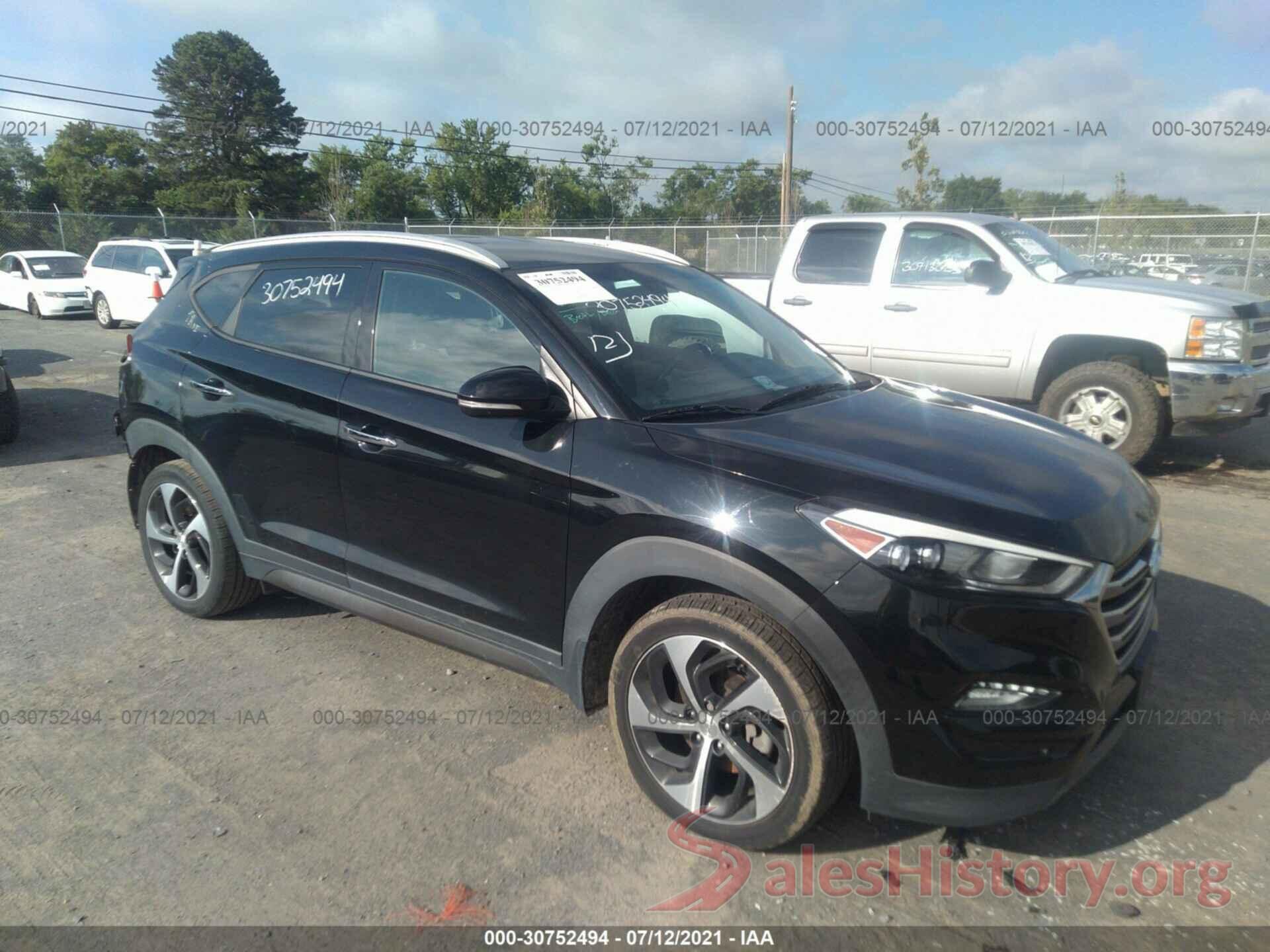 KM8J33A22GU139722 2016 HYUNDAI TUCSON