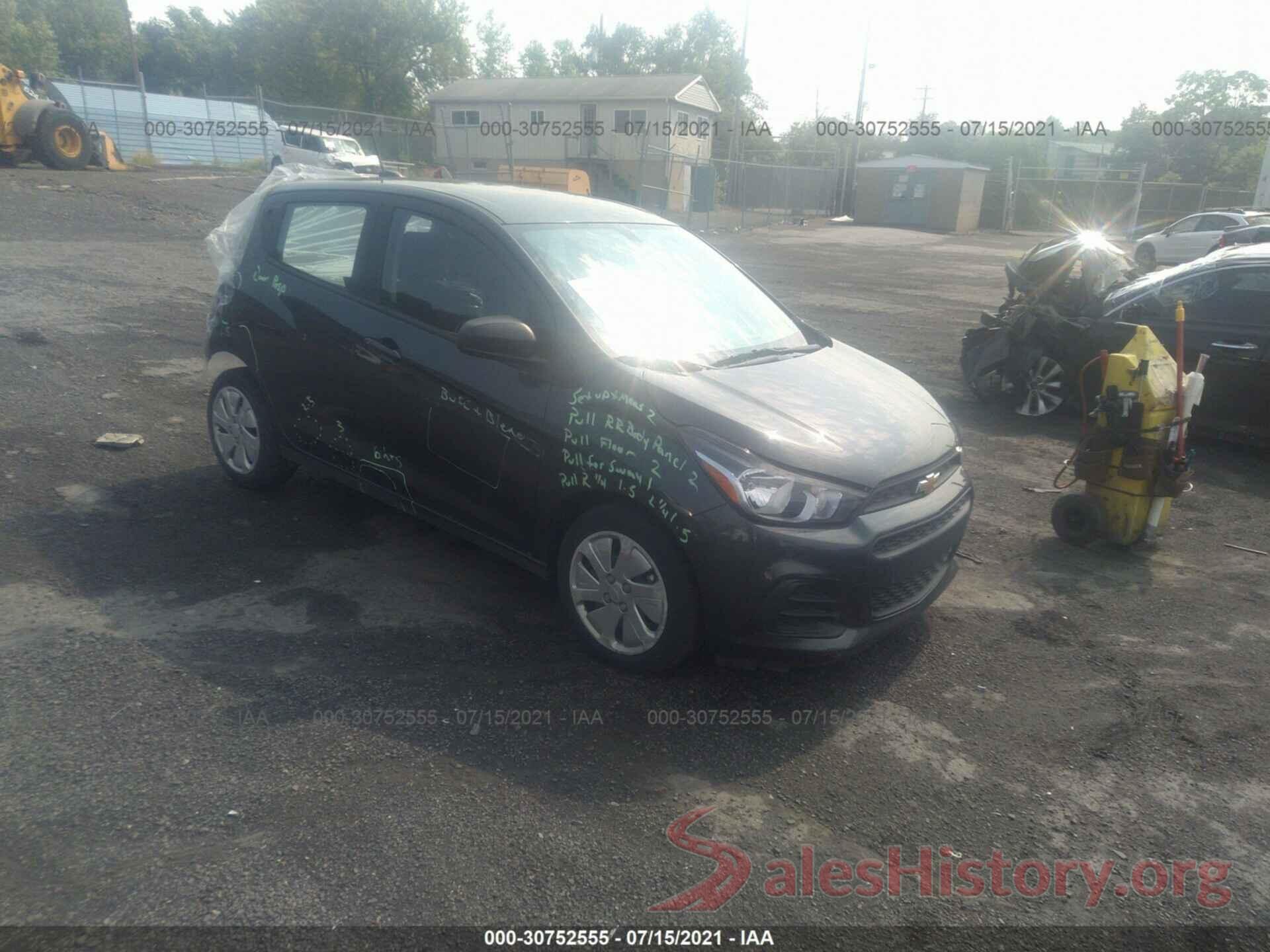 KL8CB6SA5JC439834 2018 CHEVROLET SPARK