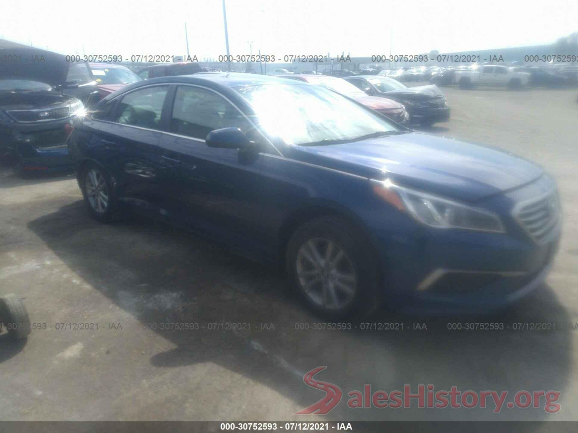 5NPE24AFXHH543915 2017 HYUNDAI SONATA