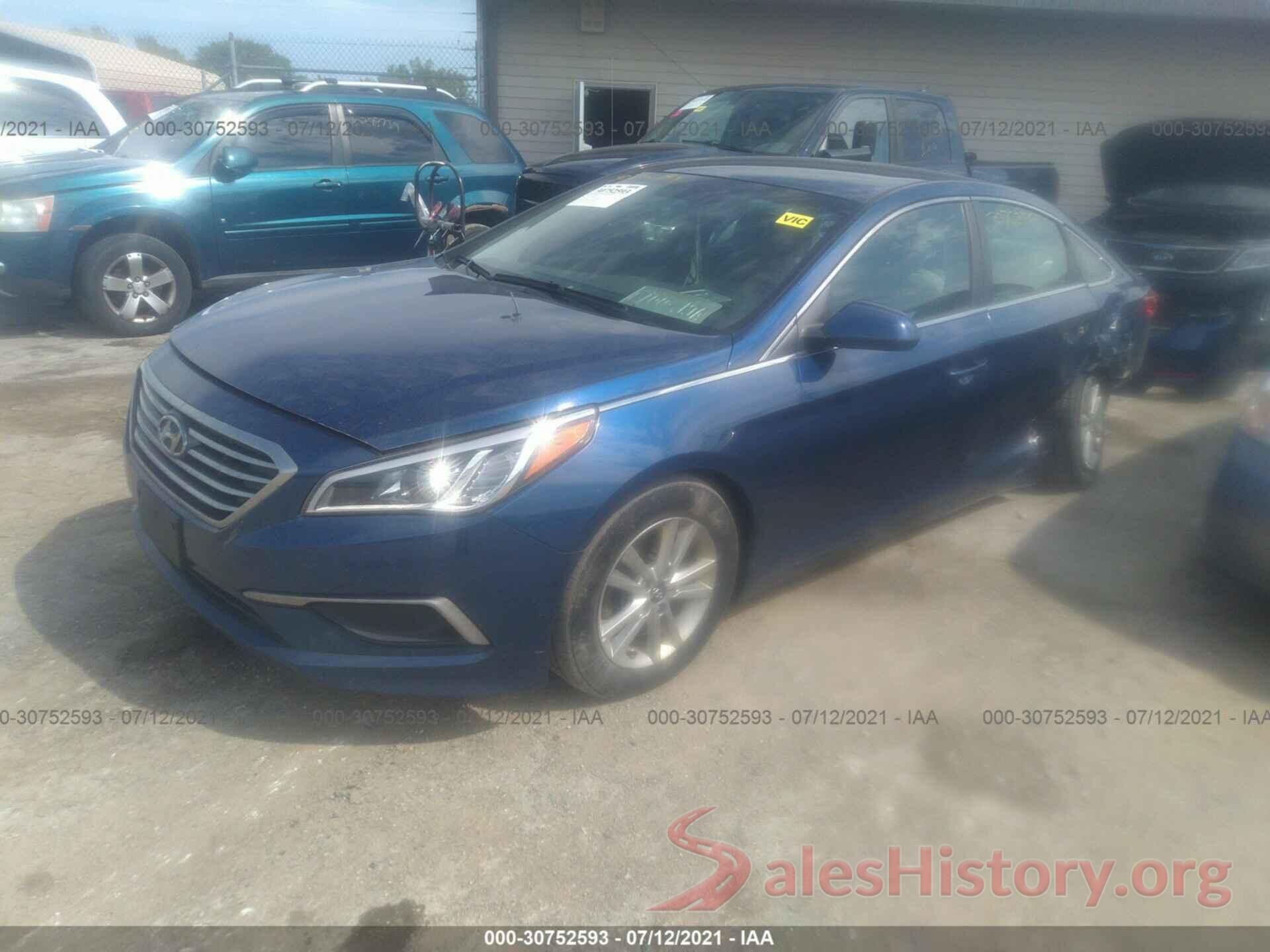 5NPE24AFXHH543915 2017 HYUNDAI SONATA