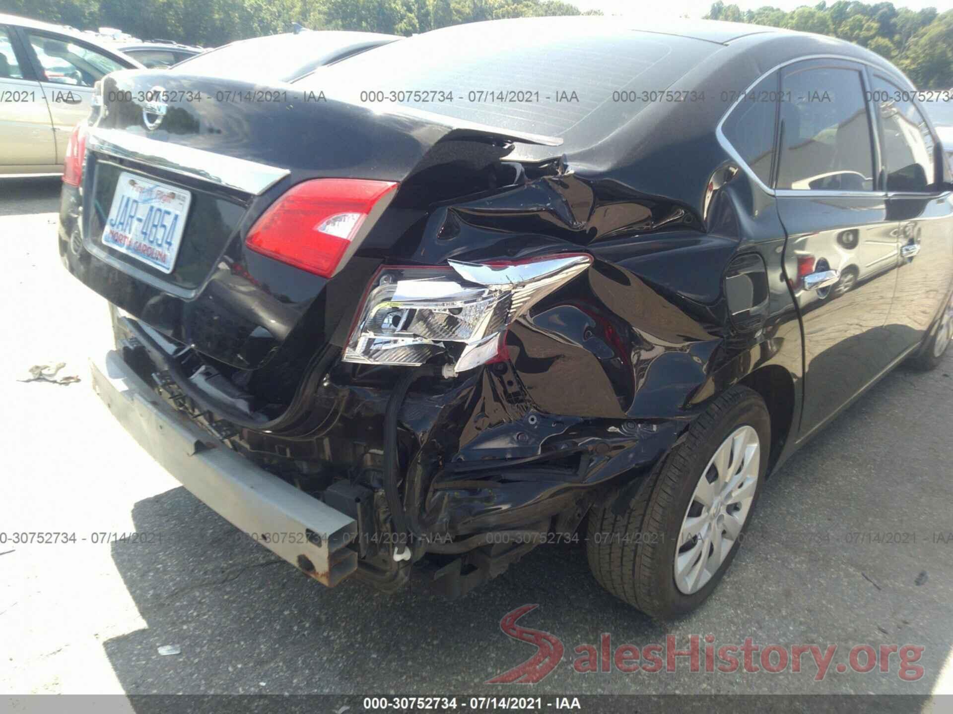 3N1AB7AP0KY257092 2019 NISSAN SENTRA