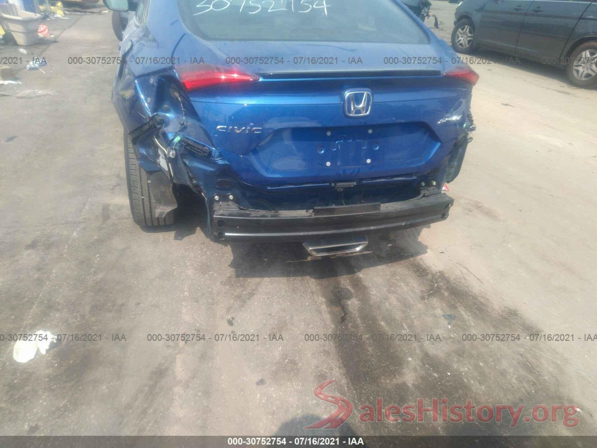 2HGFC2F85MH543373 2021 HONDA CIVIC SEDAN