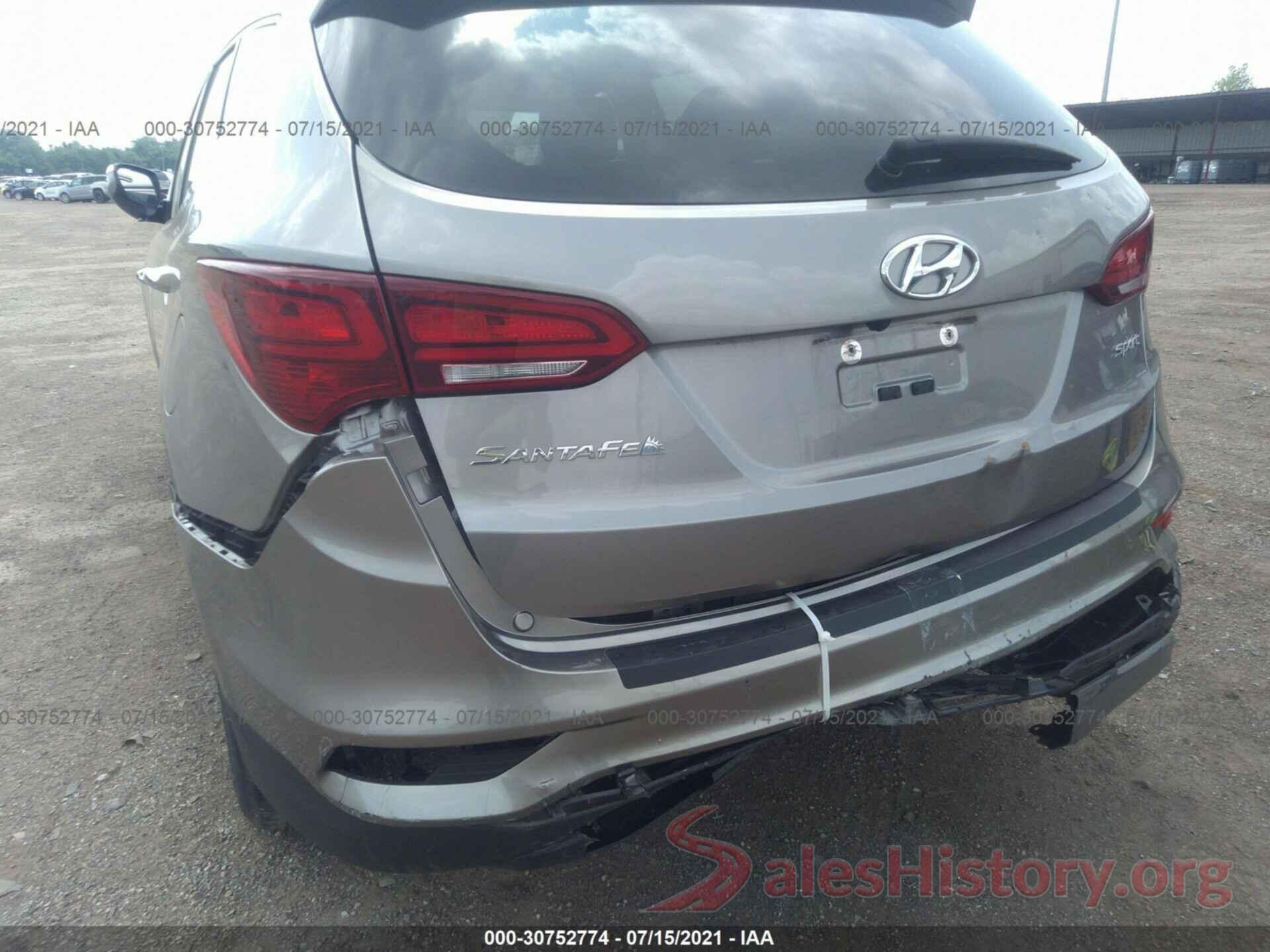 5XYZU3LB6JG515395 2018 HYUNDAI SANTA FE SPORT