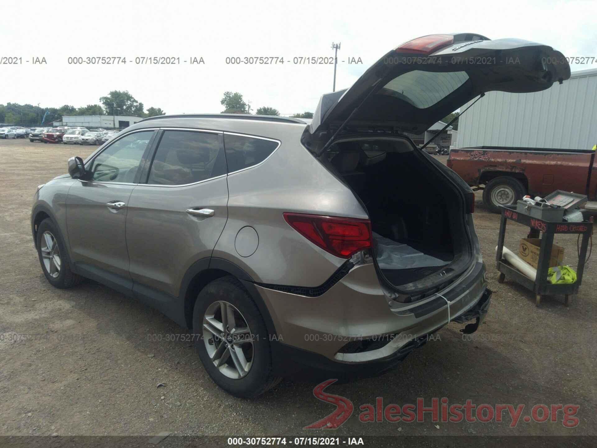 5XYZU3LB6JG515395 2018 HYUNDAI SANTA FE SPORT