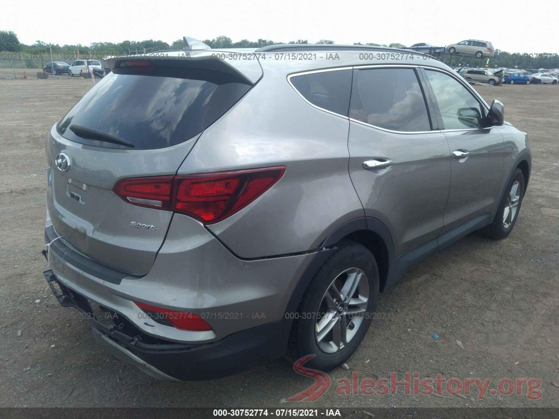 5XYZU3LB6JG515395 2018 HYUNDAI SANTA FE SPORT