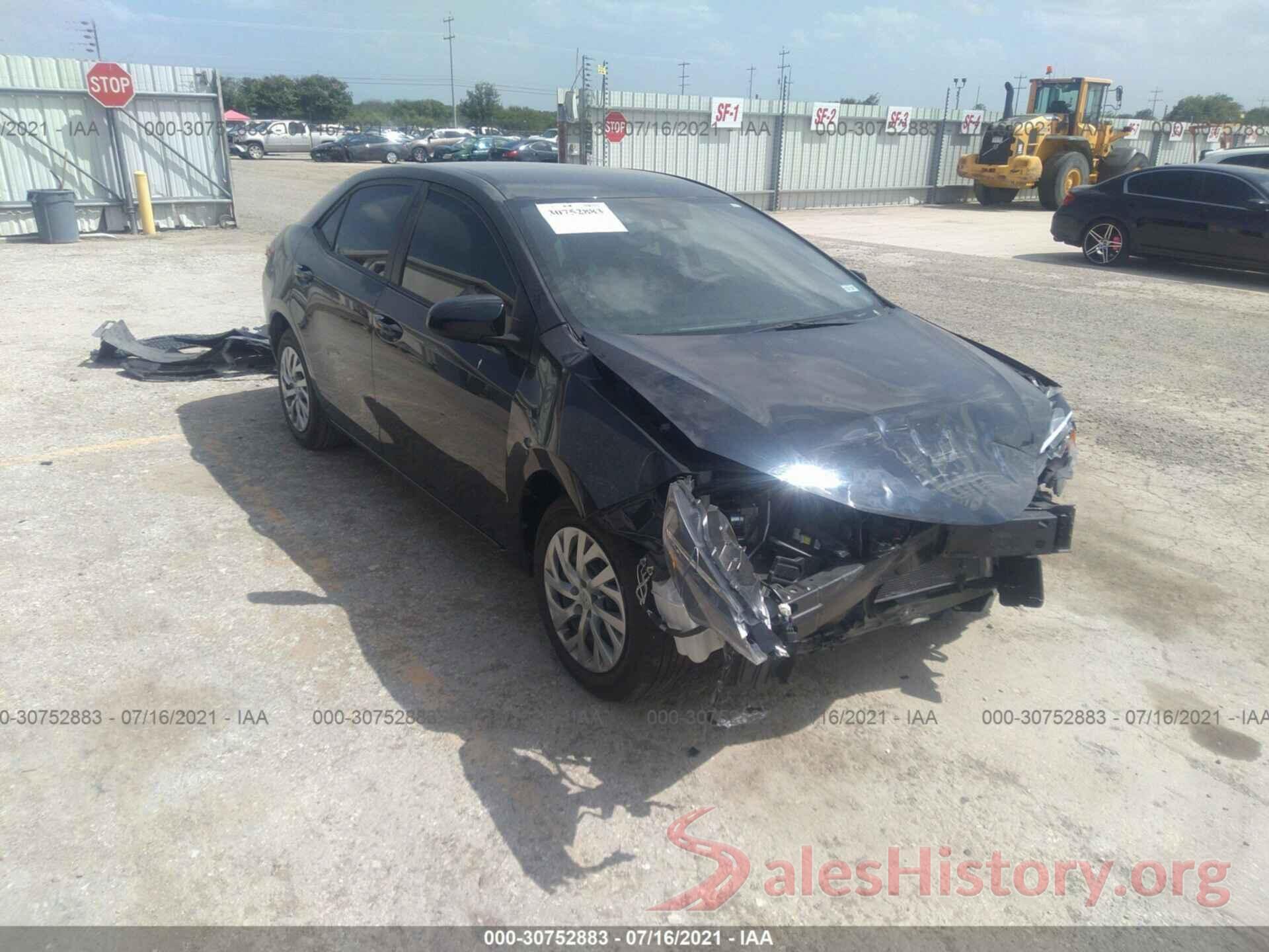 2T1BURHE4KC163986 2019 TOYOTA COROLLA