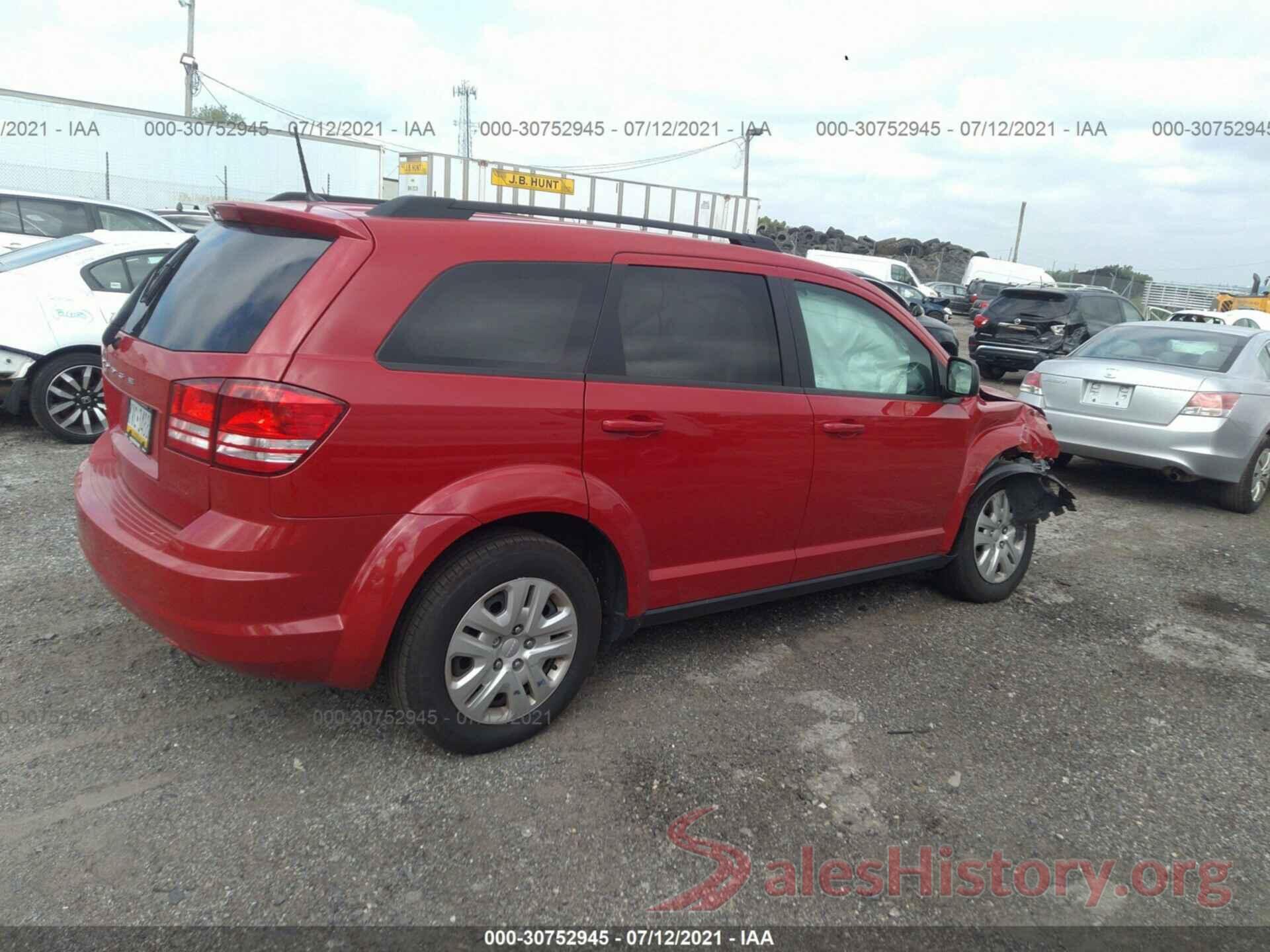 3C4PDCAB9KT871716 2019 DODGE JOURNEY