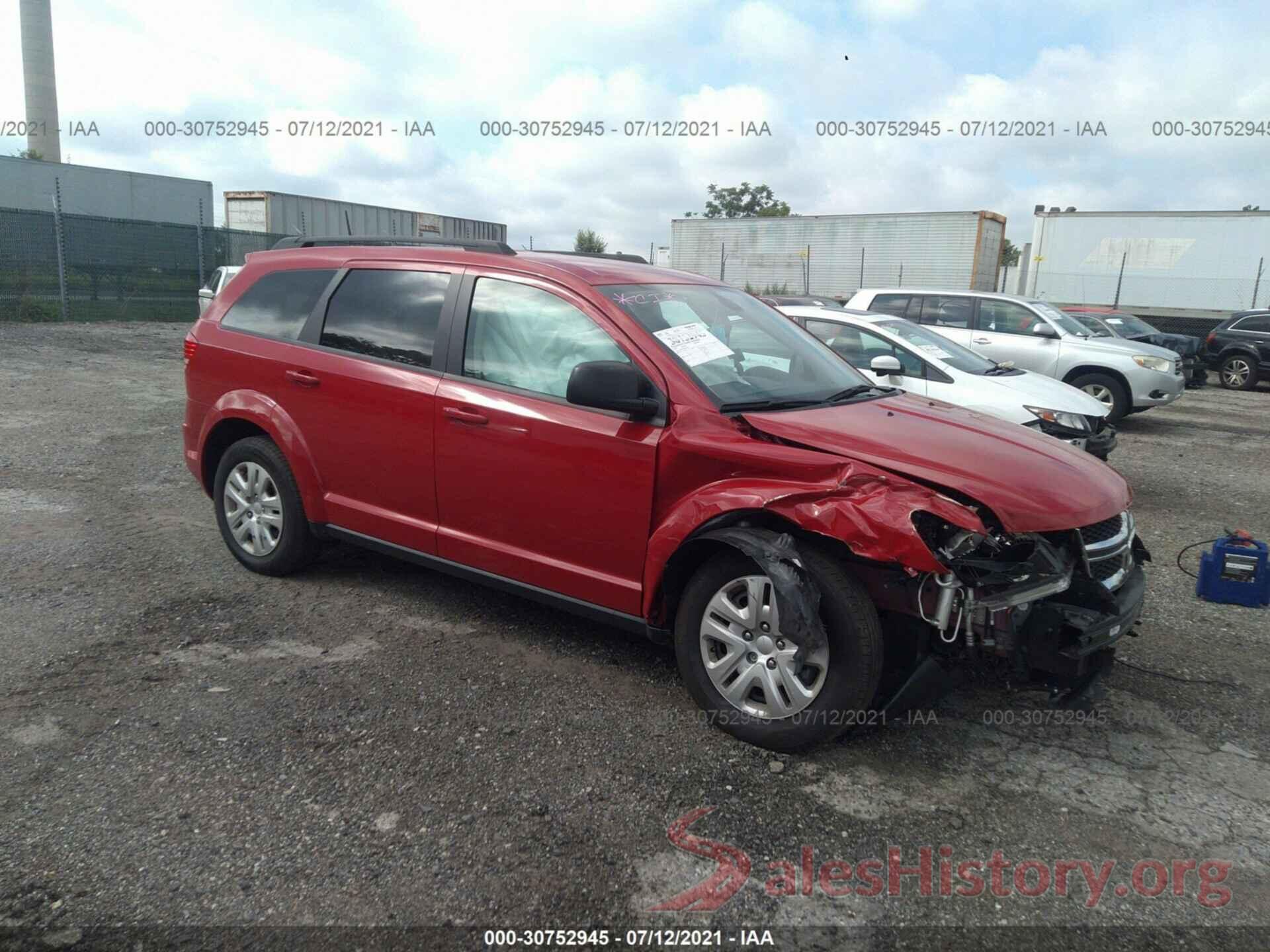 3C4PDCAB9KT871716 2019 DODGE JOURNEY