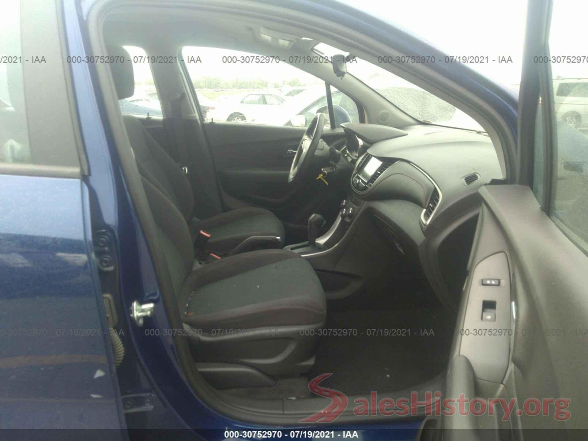 3GNCJKSB2HL180401 2017 CHEVROLET TRAX