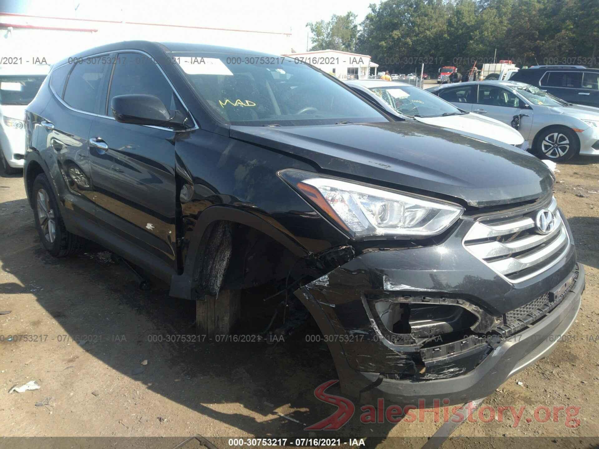 5XYZT3LB4GG348806 2016 HYUNDAI SANTA FE SPORT