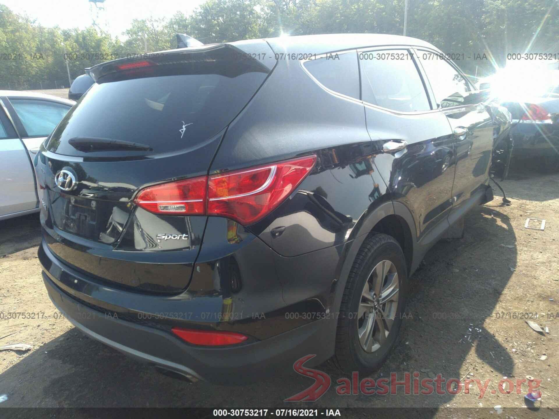 5XYZT3LB4GG348806 2016 HYUNDAI SANTA FE SPORT