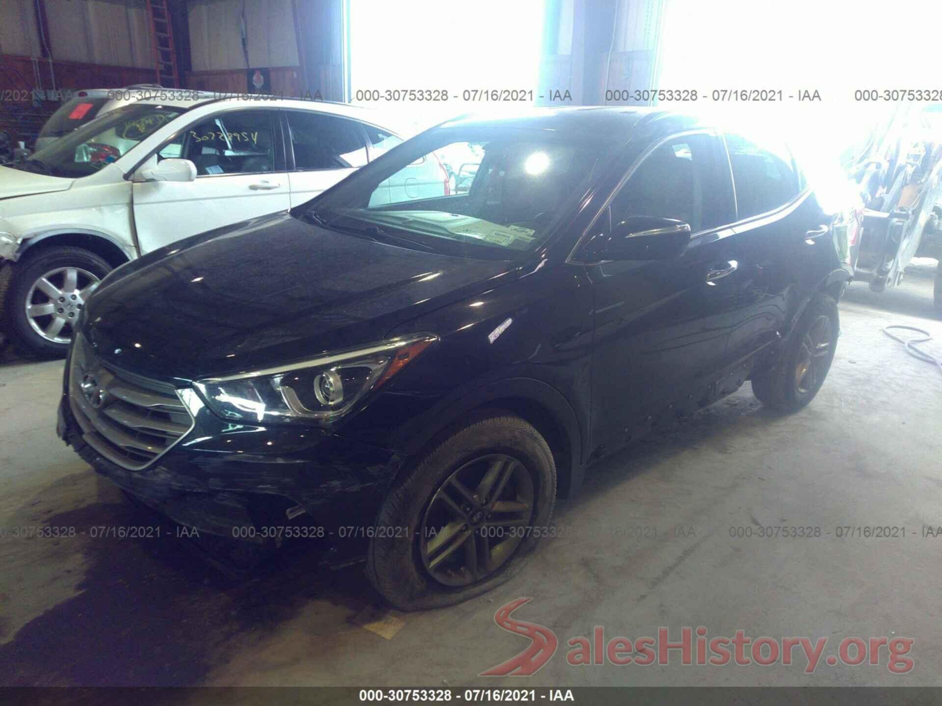 5NMZUDLB0HH013200 2017 HYUNDAI SANTA FE SPORT