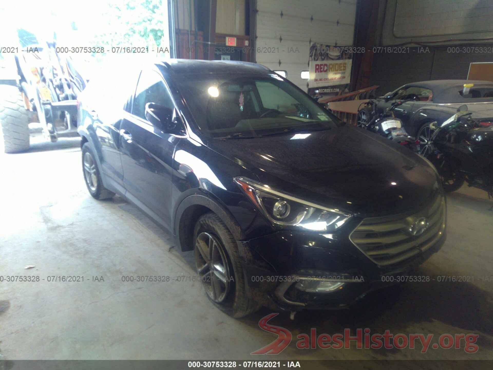 5NMZUDLB0HH013200 2017 HYUNDAI SANTA FE SPORT