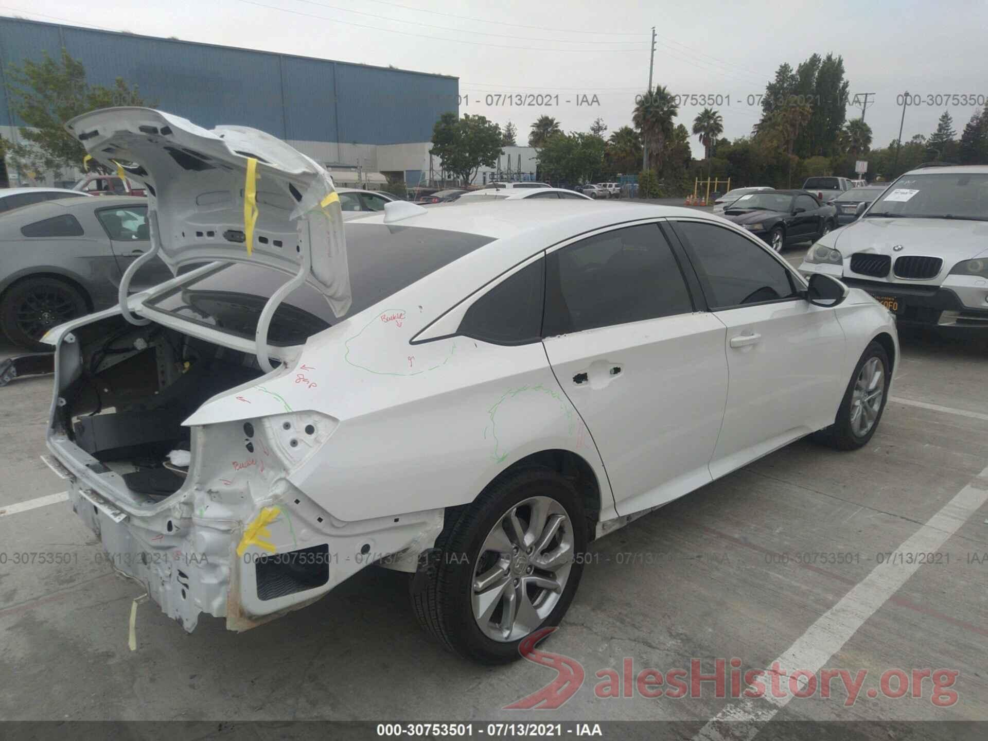 1HGCV1F13LA004614 2020 HONDA ACCORD SEDAN