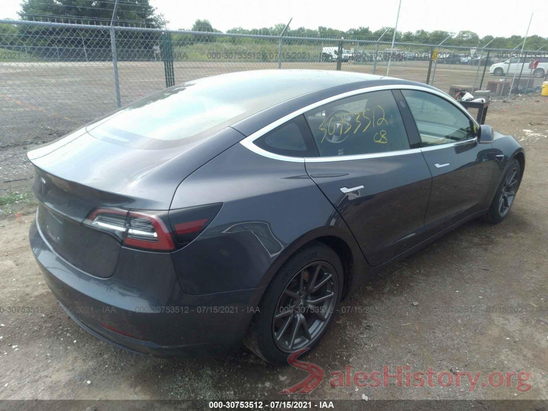 5YJ3E1EA0JF045061 2018 TESLA MODEL 3