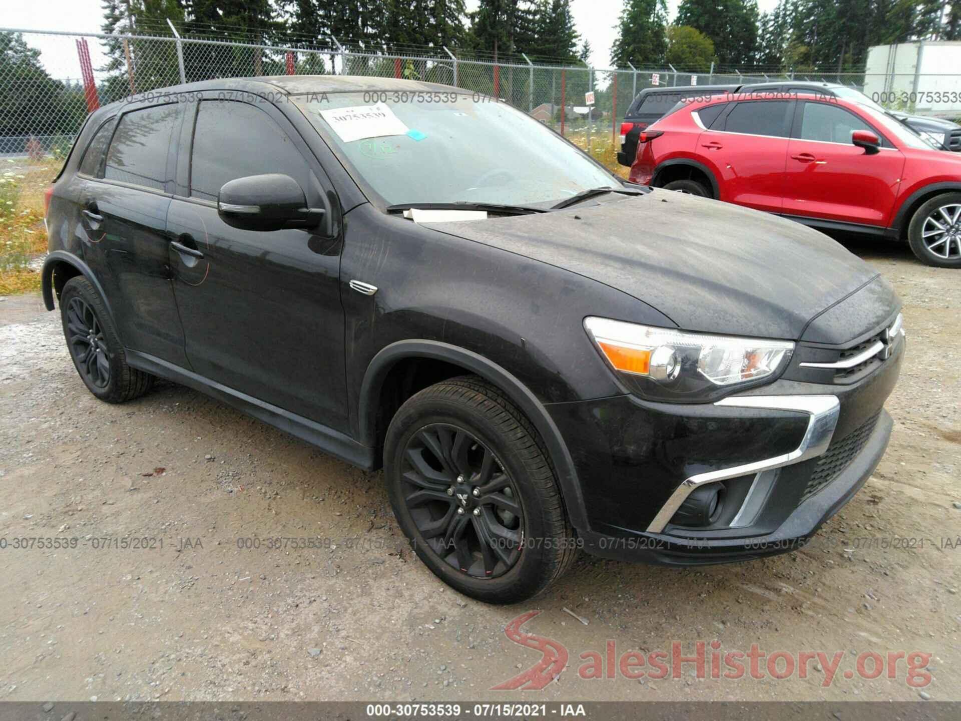 JA4AR3AU3KU015837 2019 MITSUBISHI OUTLANDER SPORT