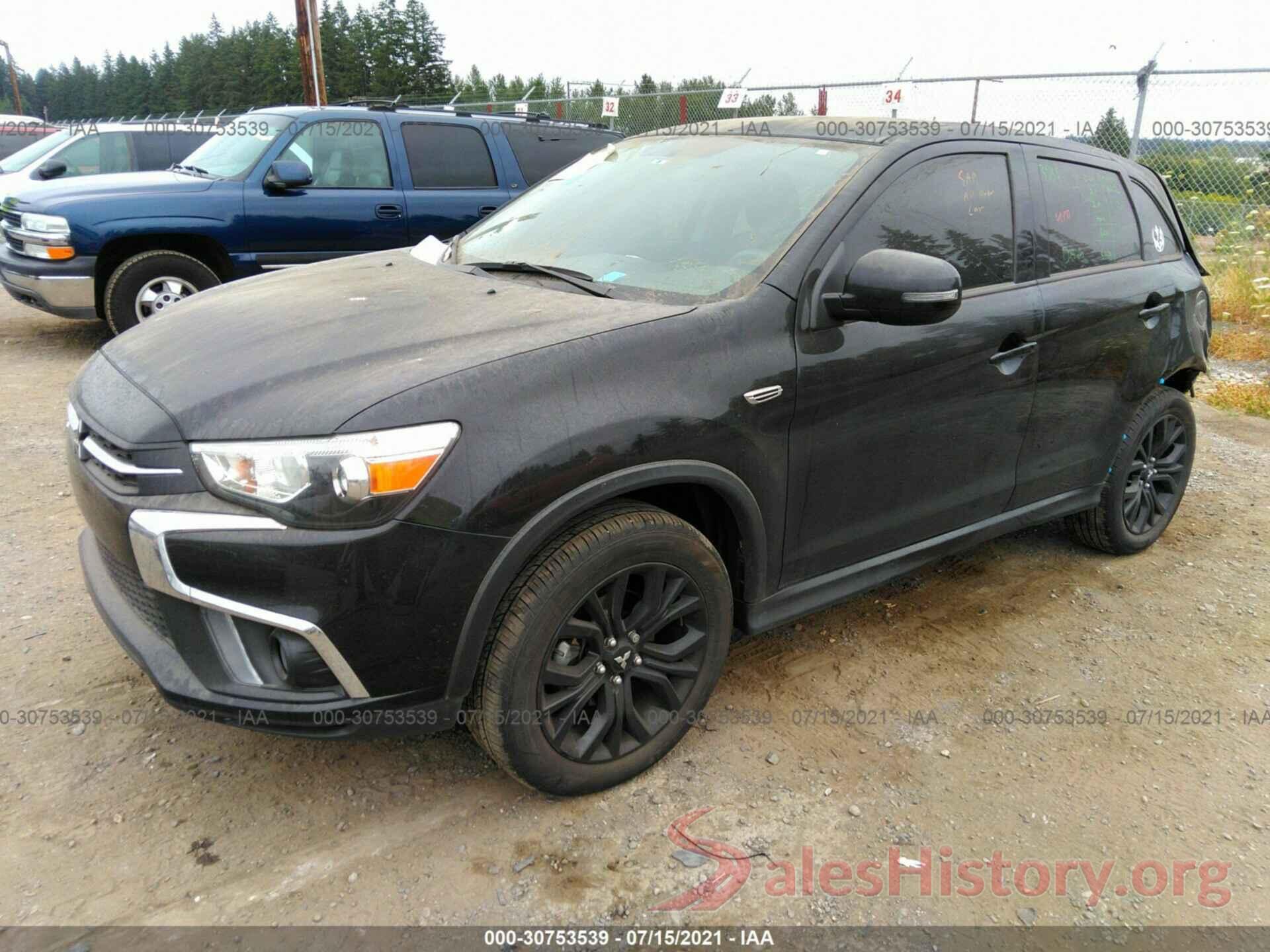 JA4AR3AU3KU015837 2019 MITSUBISHI OUTLANDER SPORT