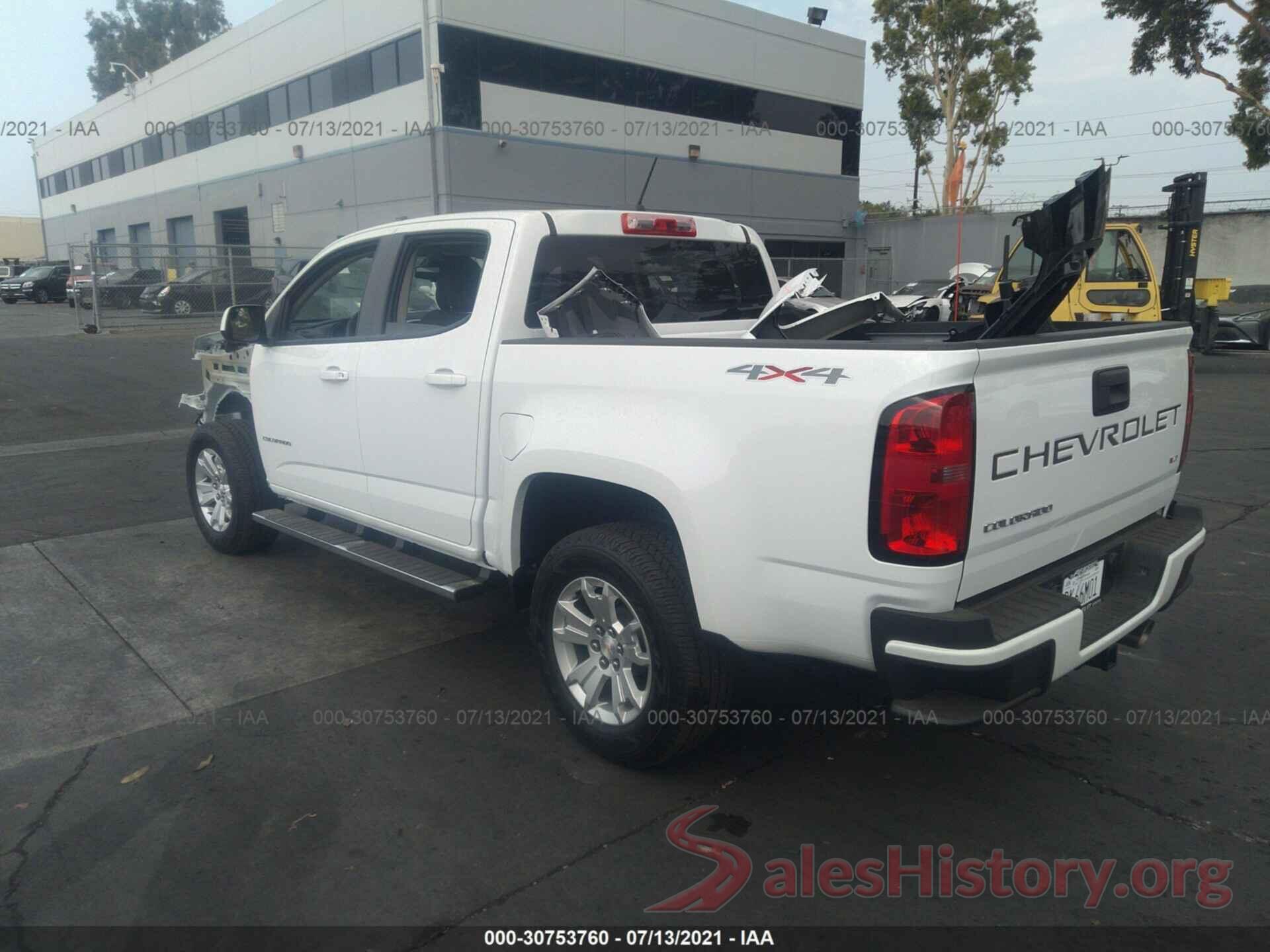 1GCGTCEN9M1182258 2021 CHEVROLET COLORADO