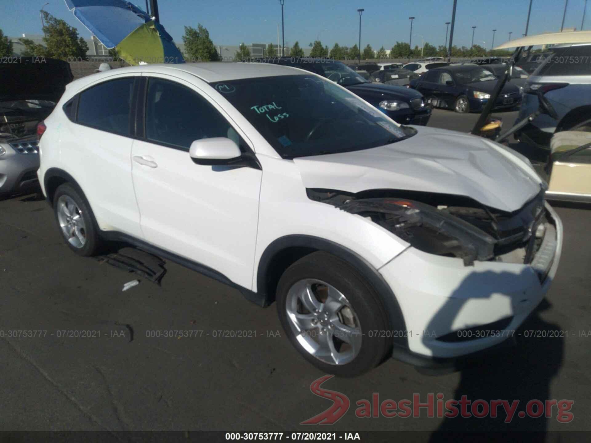 3CZRU5H30GM707401 2016 HONDA HR-V